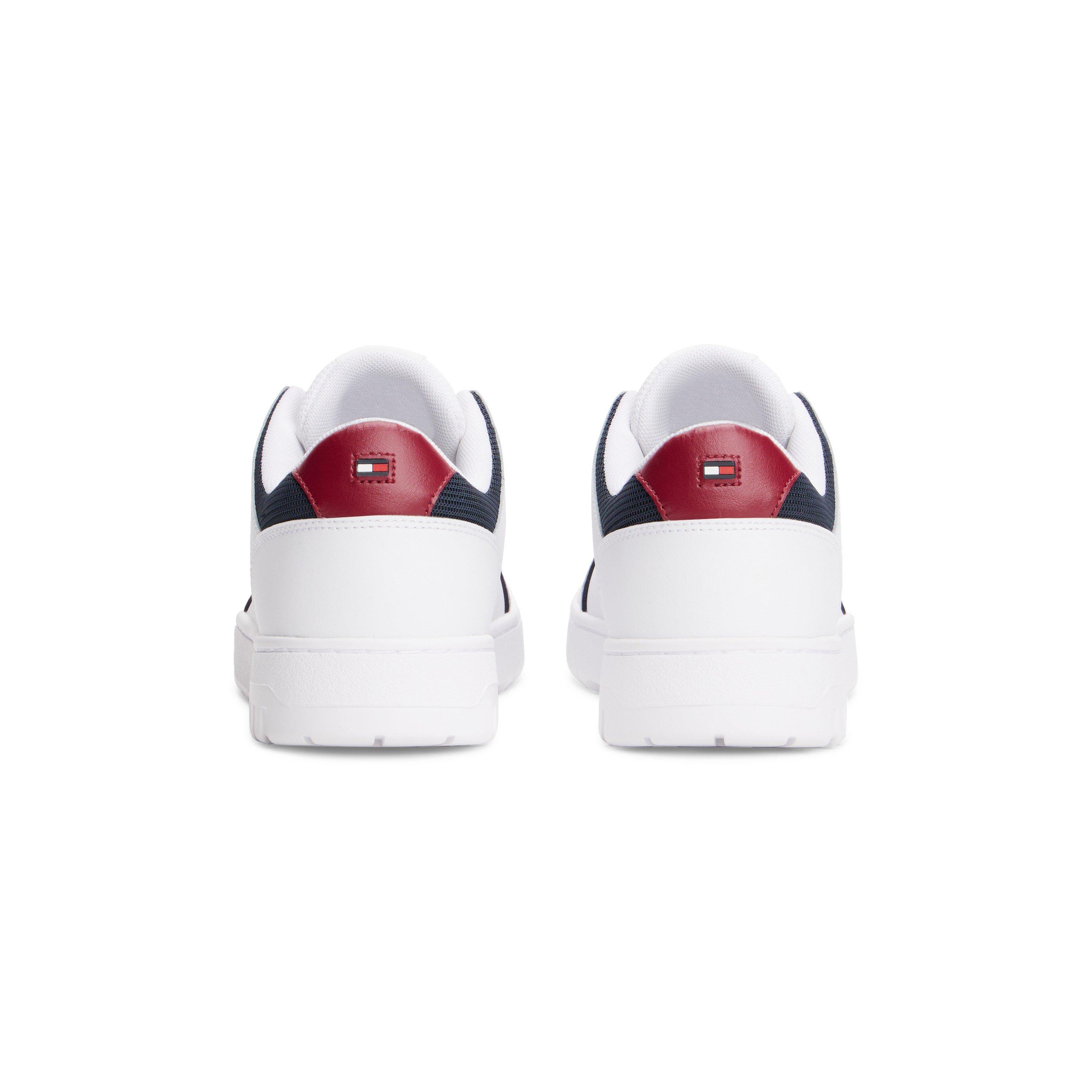 White - Tommy Hilfiger - Men's Basket Low-Top Trainers - 4