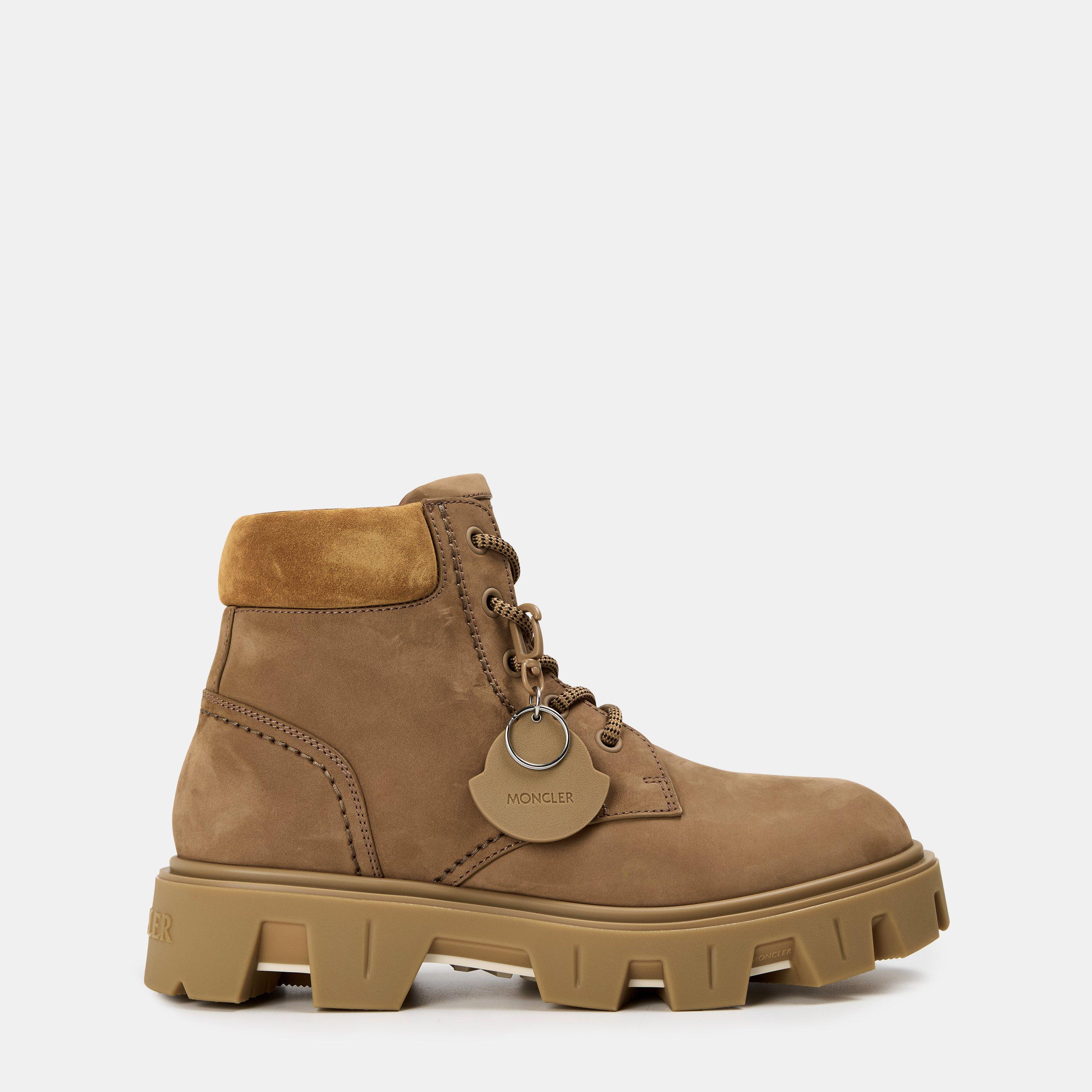 Moncler Men's Hiker Boots - Khaki 235 - Size 7 (41)