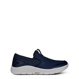 Skechers Skechers Canvas Arch Fit Slip On Trainers Mens