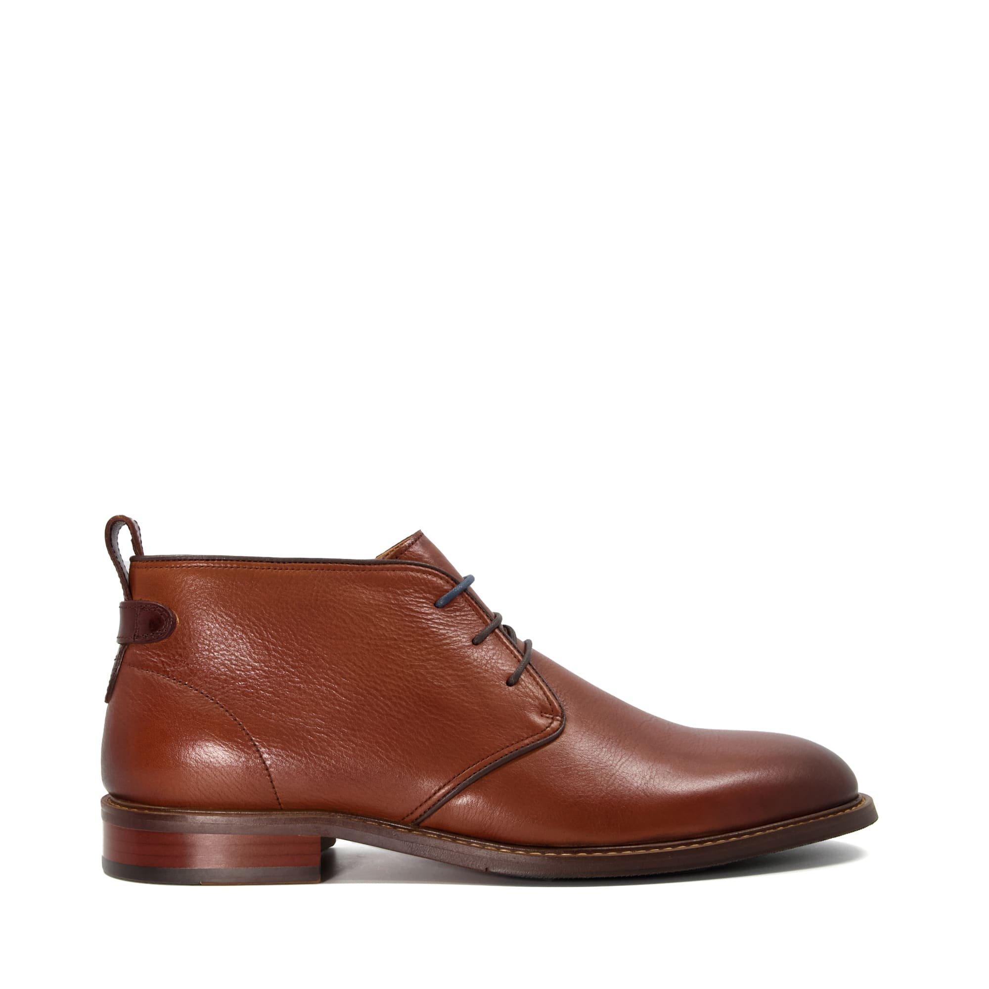 Tan 511 - Dune London - Marching Leather Shoe - 1