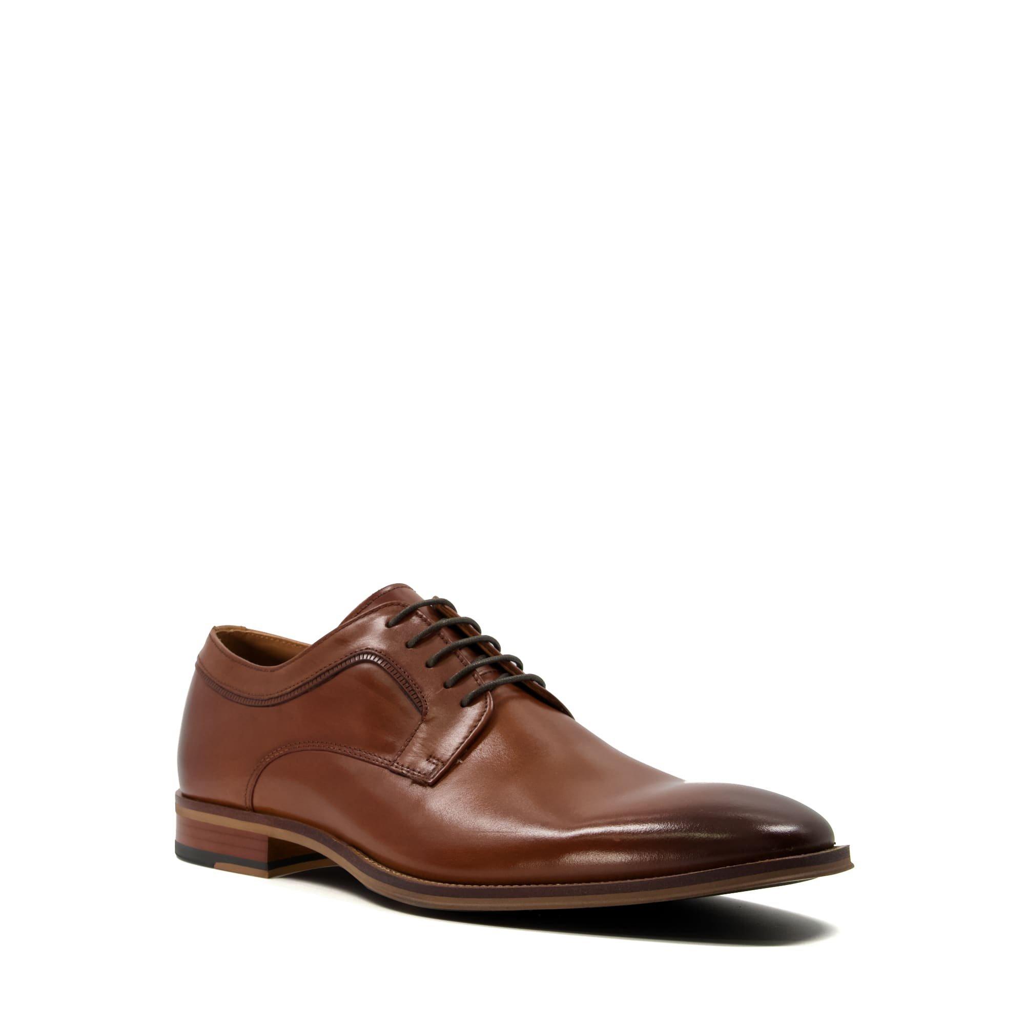 Tan 511 - Dune London - Dune Sparrows Leather Gibson Shoes - 2