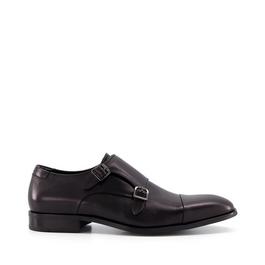 Dune London Scheme Double Buckle Monk Shoes