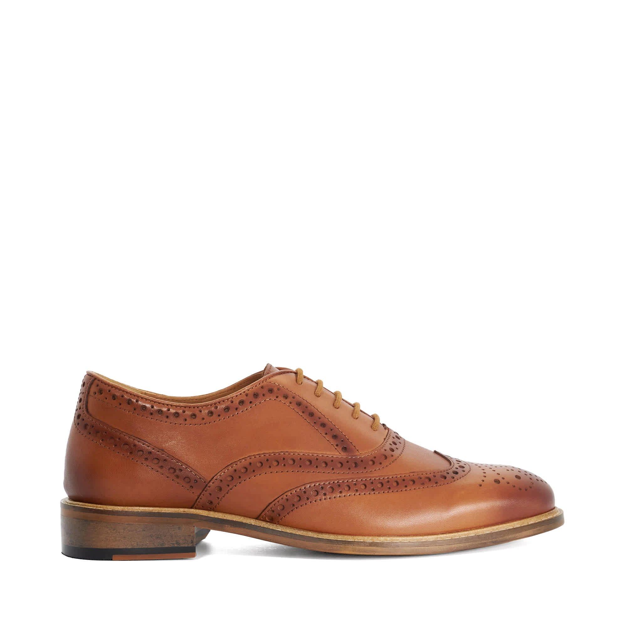 BROWN - Dune London - Men's Brogues - 1