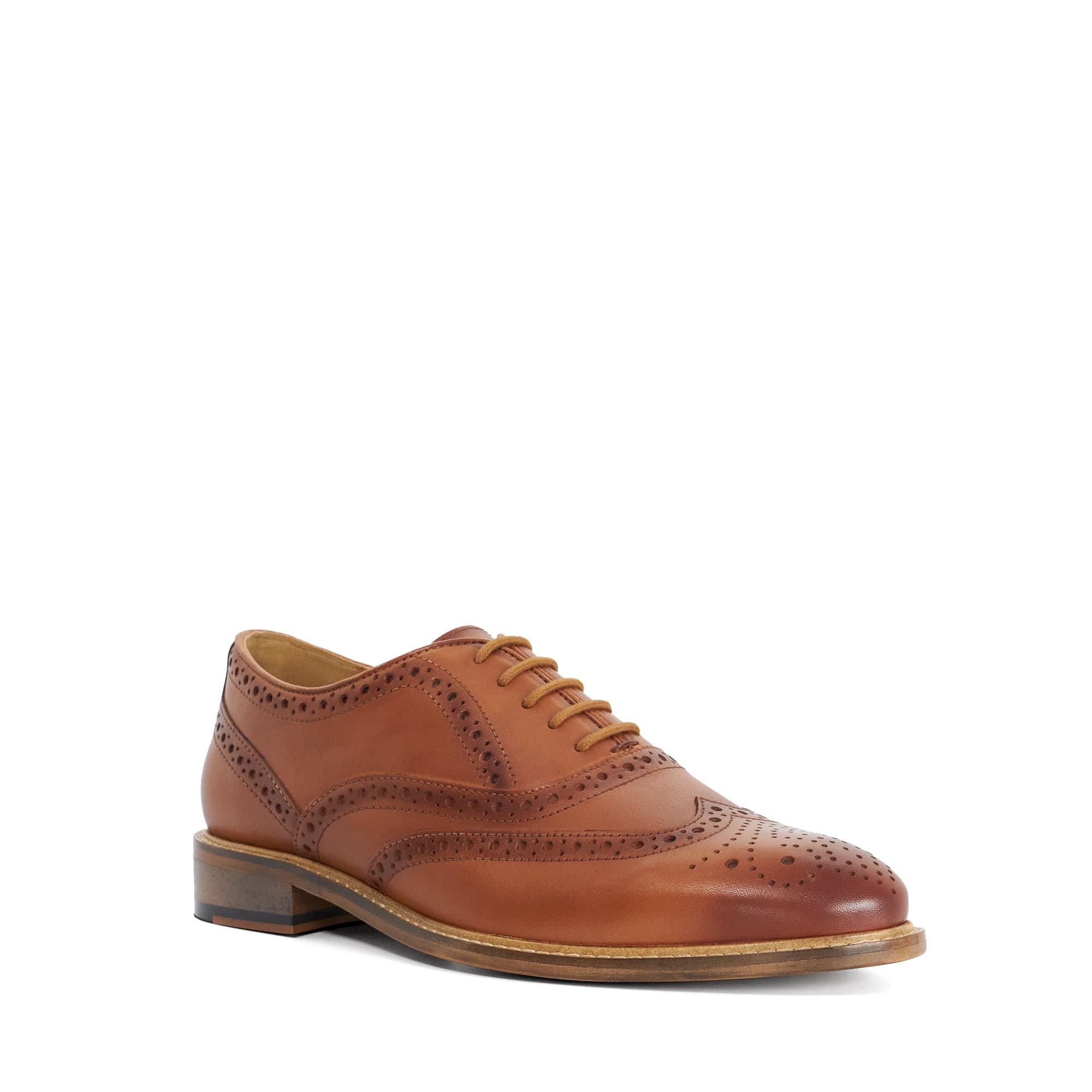 BROWN - Dune London - Men's Brogues - 2