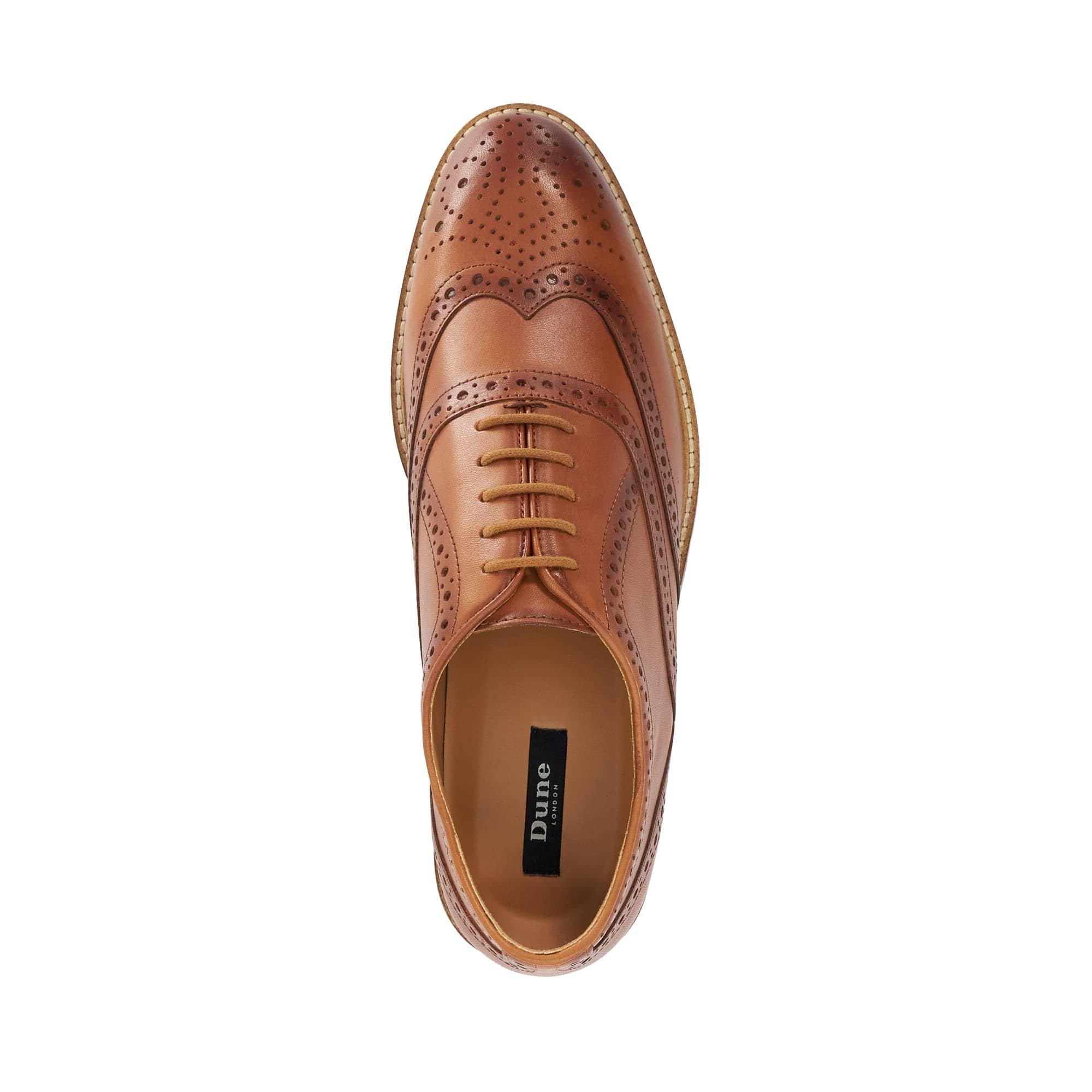 BROWN - Dune London - Men's Brogues - 4