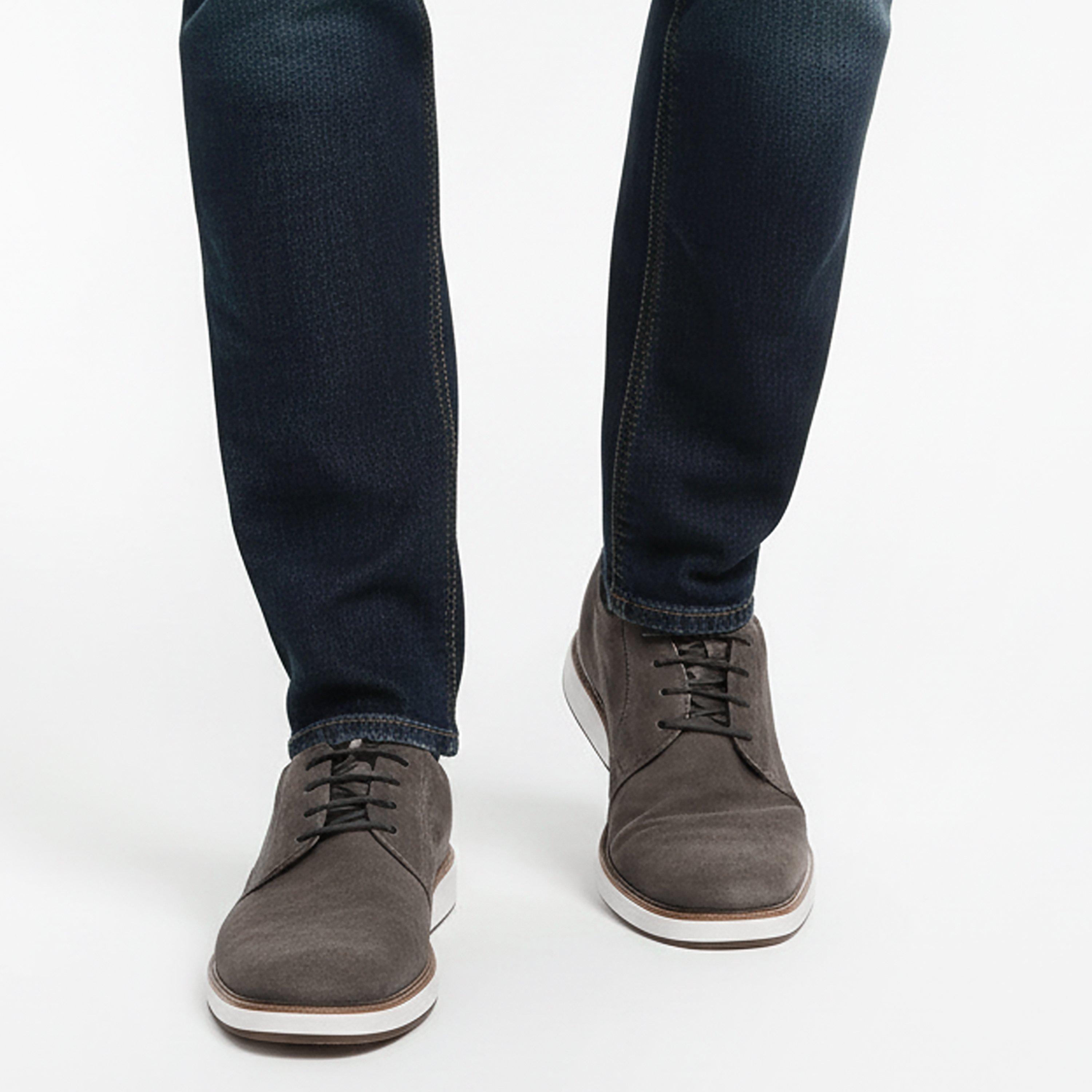 Grey - Dune London - Men's Derby Shoes - 3