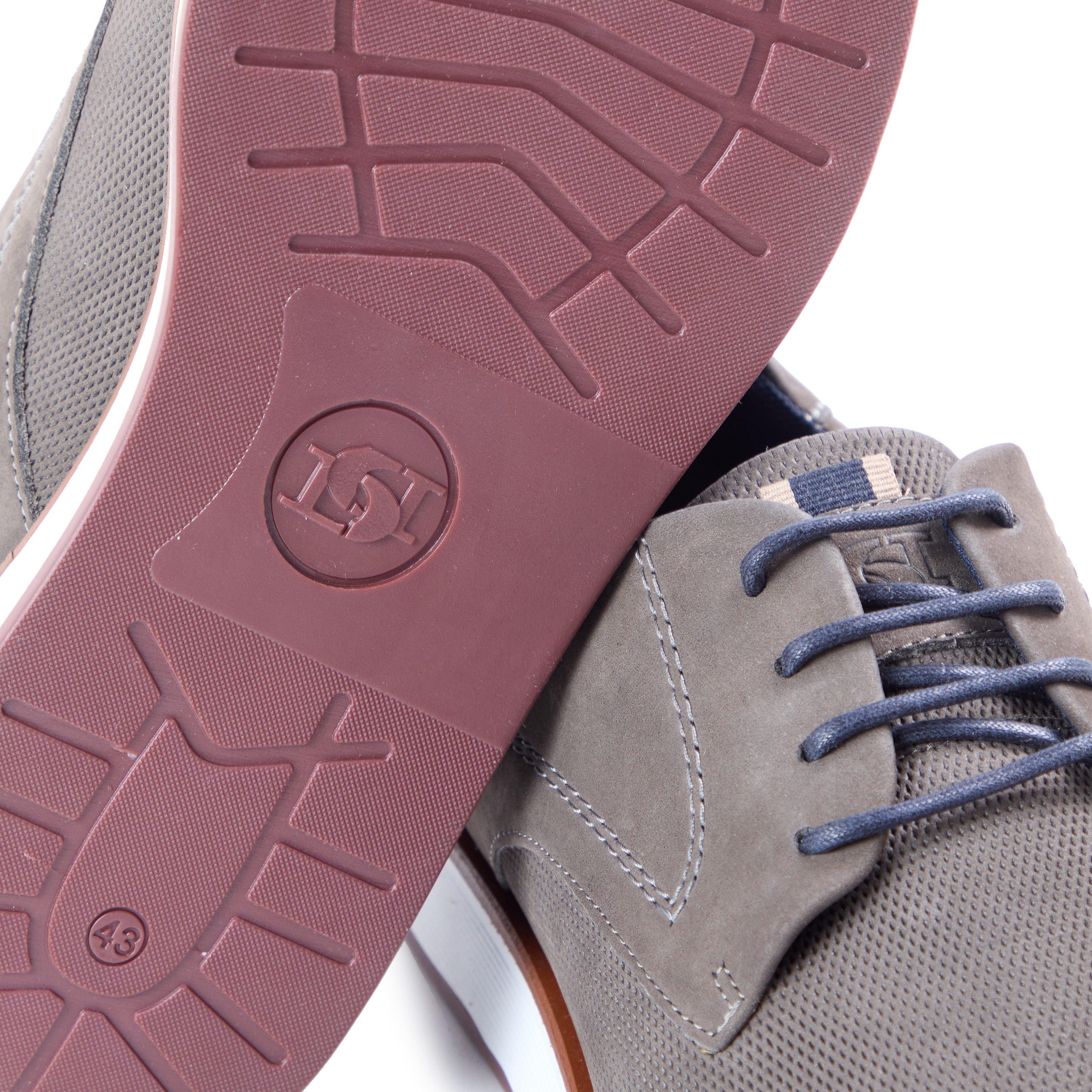 Grey - Dune London - Men's Derby Shoes - 4
