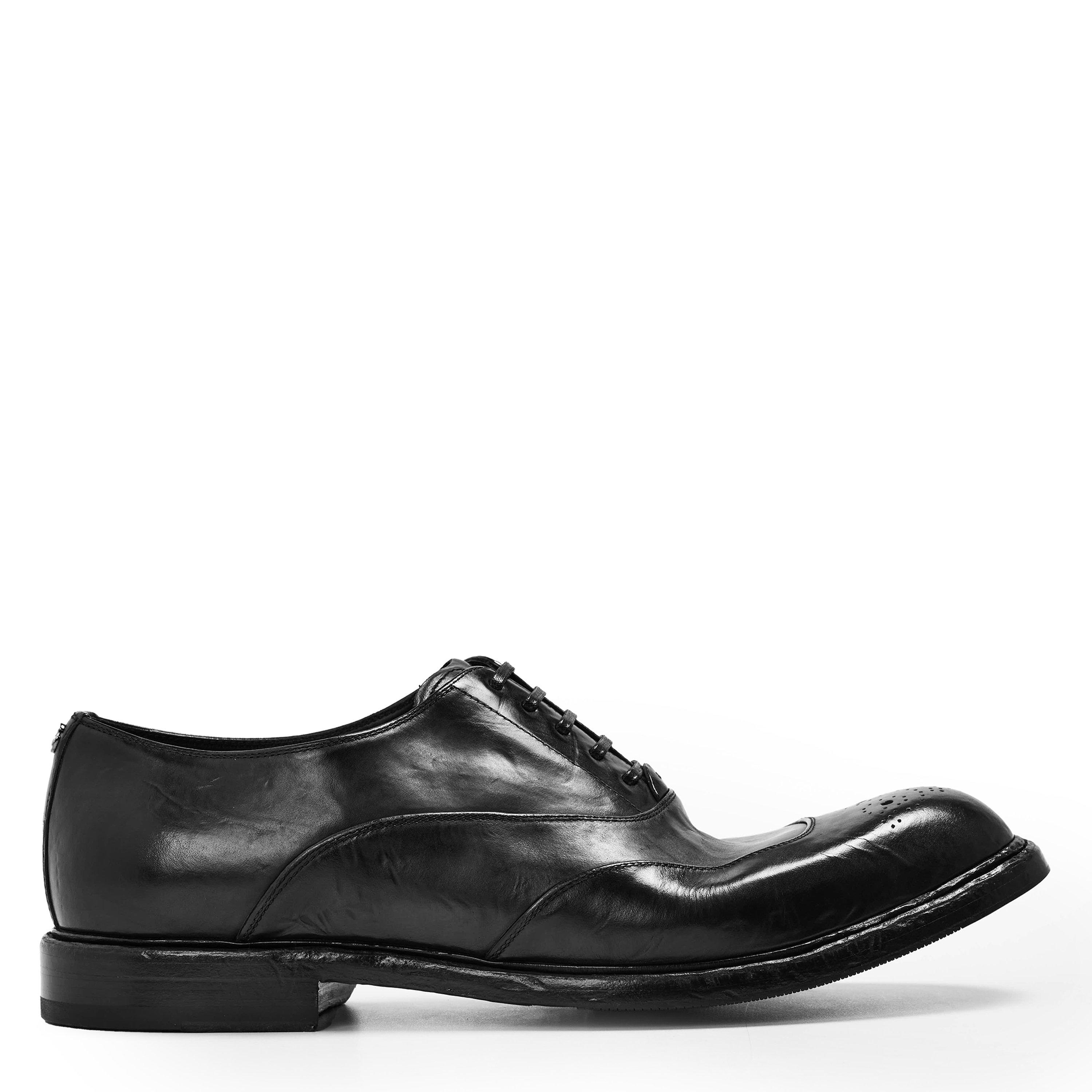 Black - Dolce and Gabbana - Men's Lavato Brogues - 1