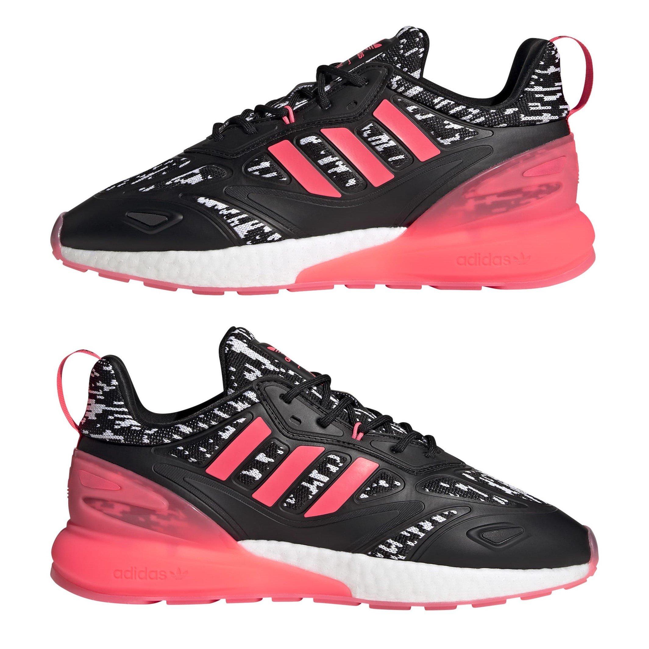 2-②Kota adidas ZX 2K Boost White Multi Purple Pink Men's - FX8835 - US