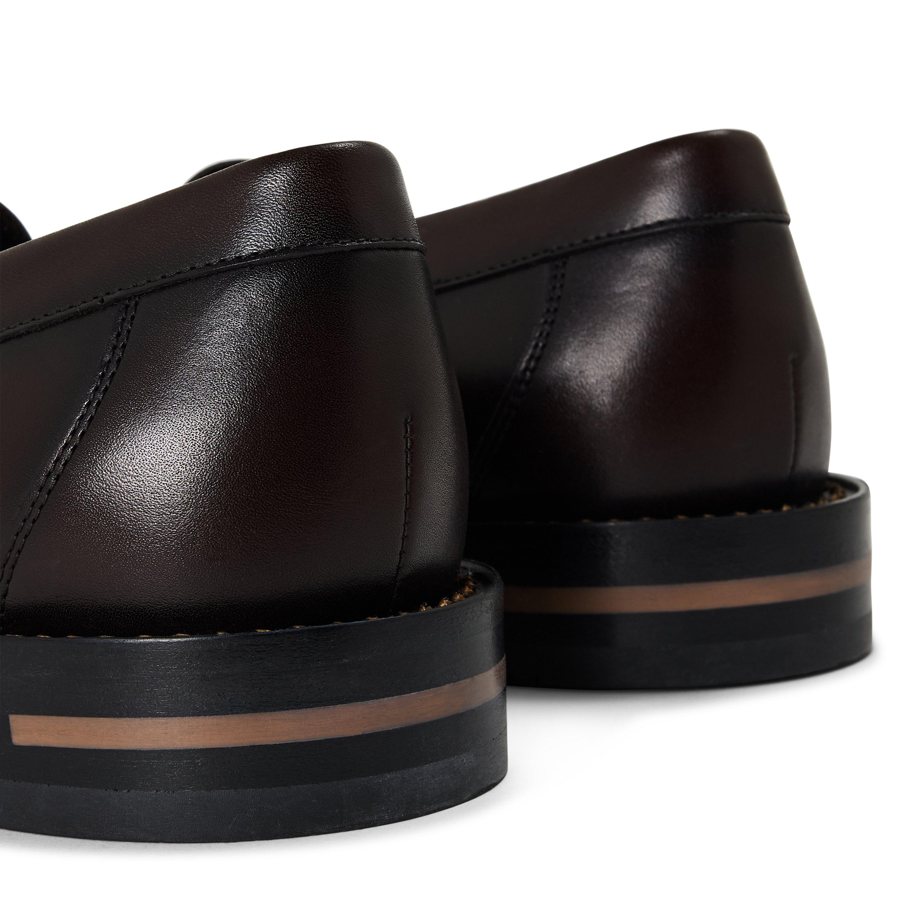 Dark Brown - Boss - Enri Loaf Ltpe 10246727 01 Loafers Mens - 3