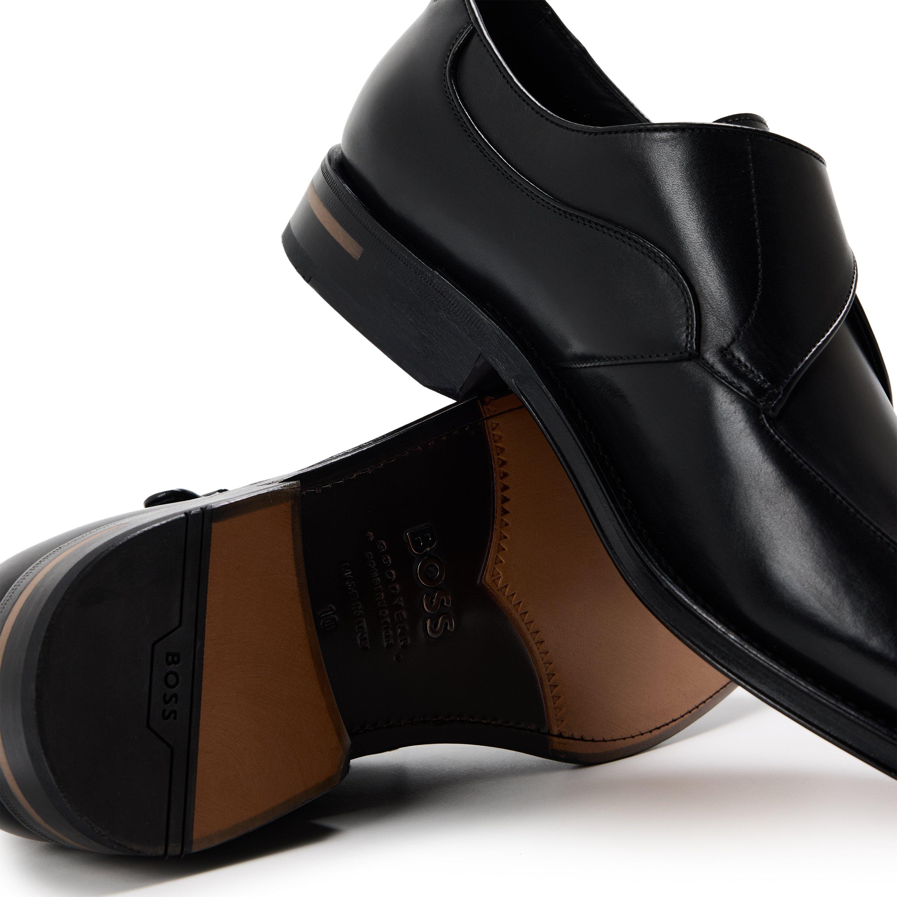 Black - Boss - Terry Monk Buvppi 10193666 01 Derby Shoes Mens - 3