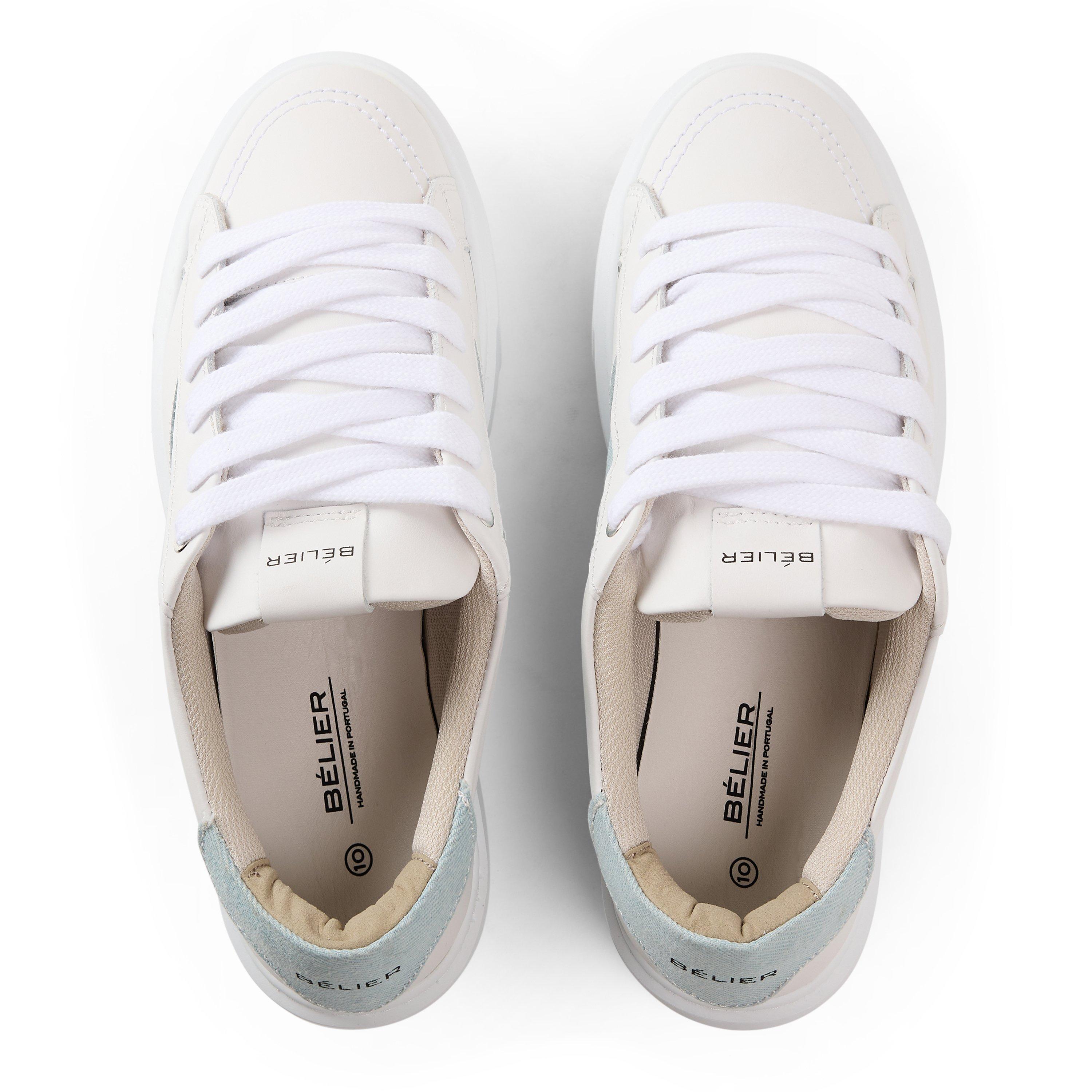 White/Blue - BELIER - BELIER Soho Cupsole Sn63 - 4