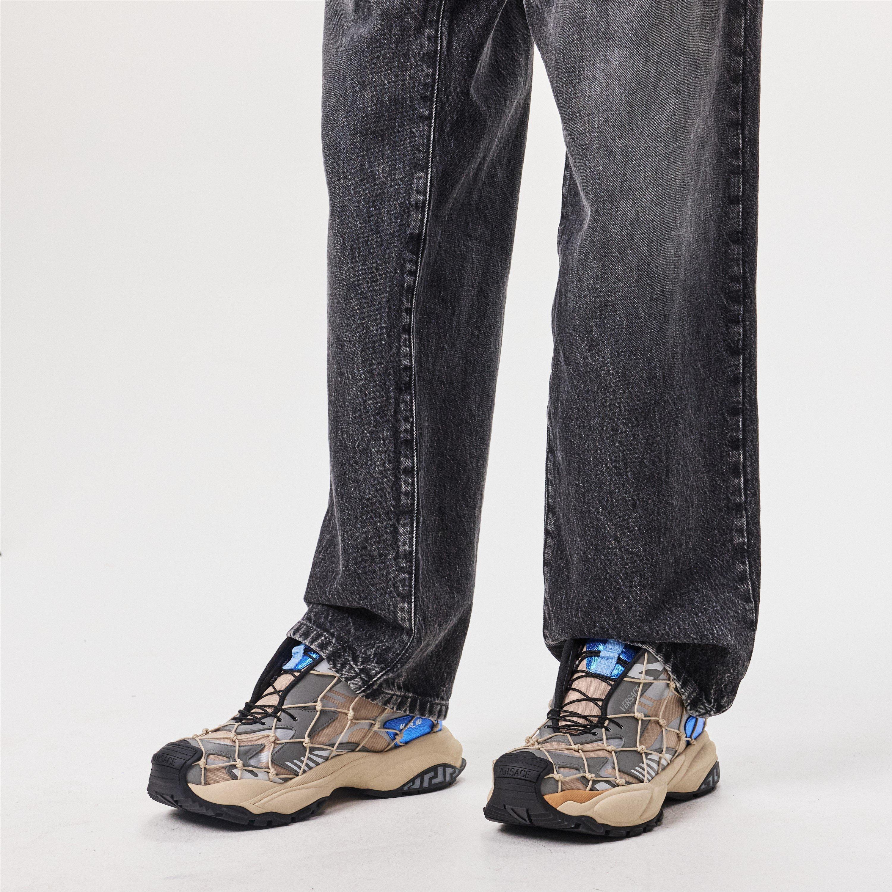 Concrete/Blue - Versace - Mercury M_Vs_03 Sneakers - 3