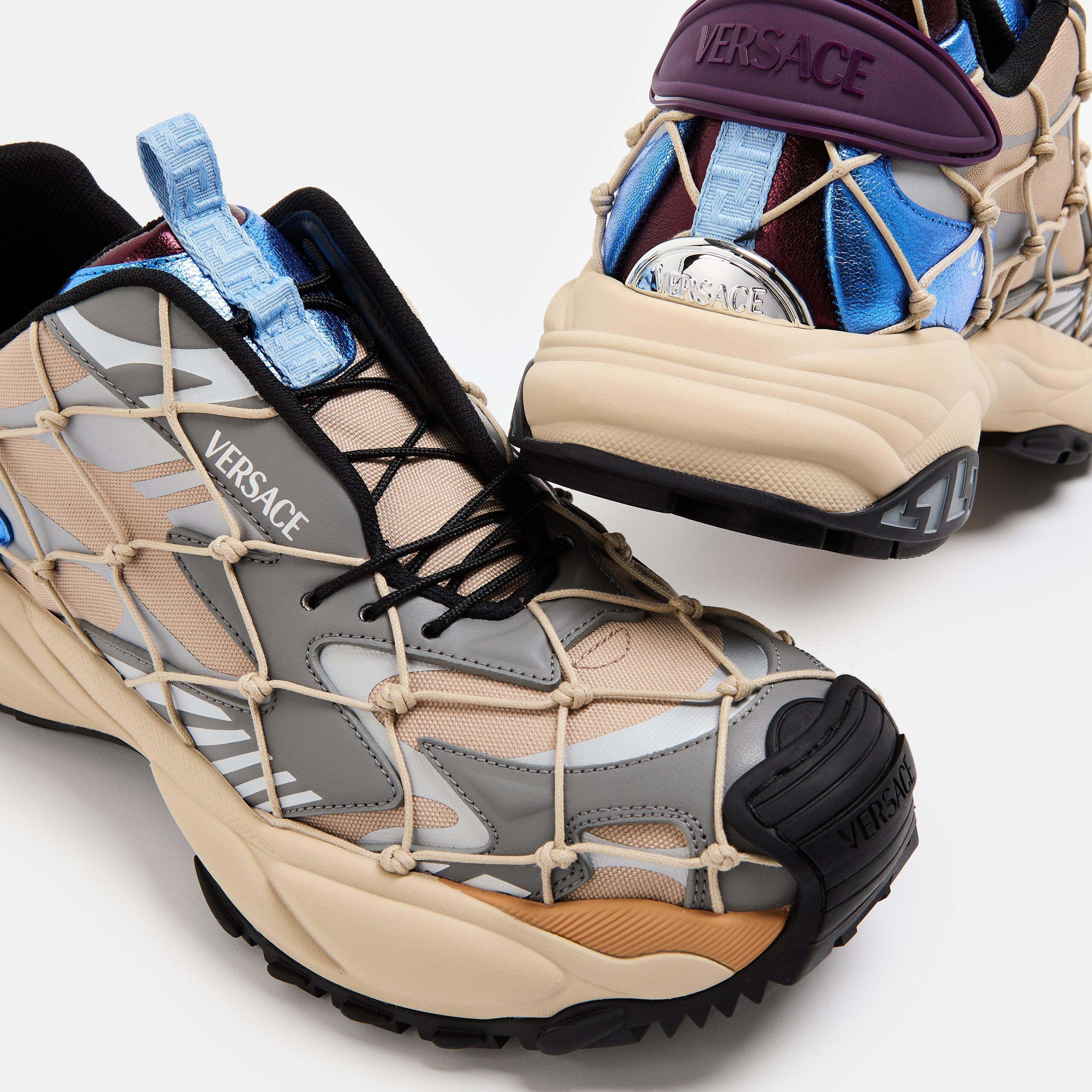 Concrete/Blue - Versace - Mercury M_Vs_03 Sneakers - 4