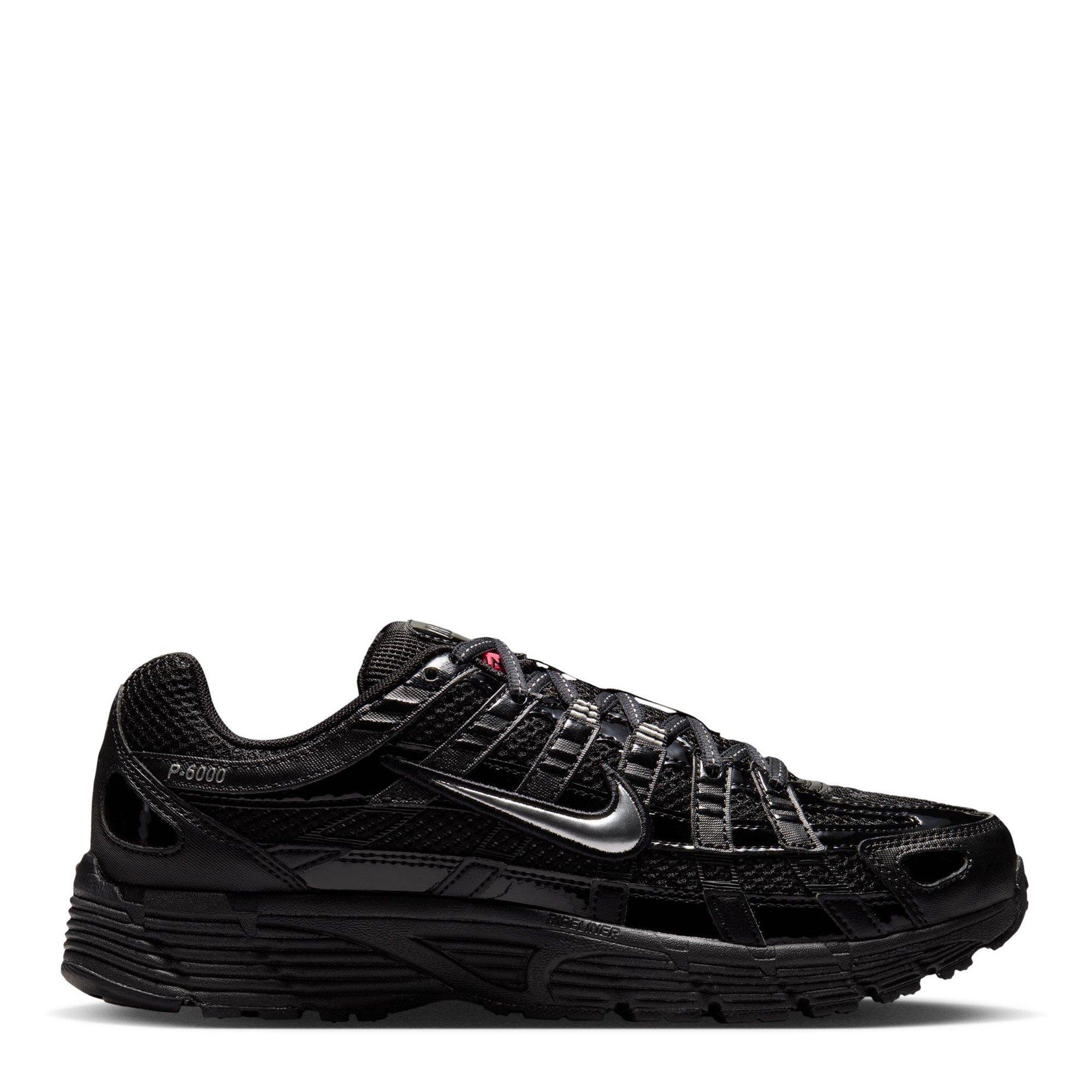 Blk/Met Sil Pnk - Nike - Women's P-6000 Low-Top Trainers - 1