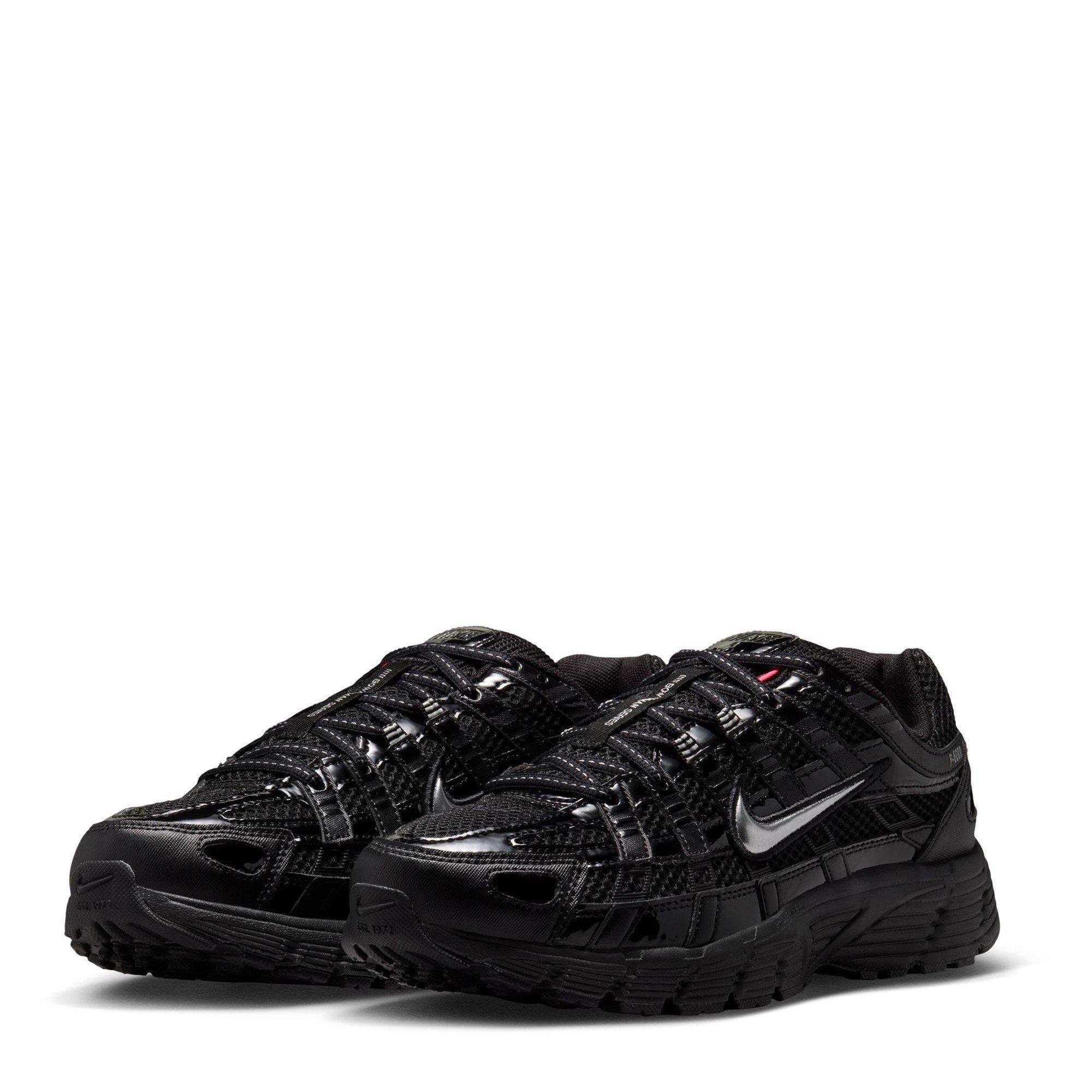 Blk/Met Sil Pnk - Nike - Women's P-6000 Low-Top Trainers - 3