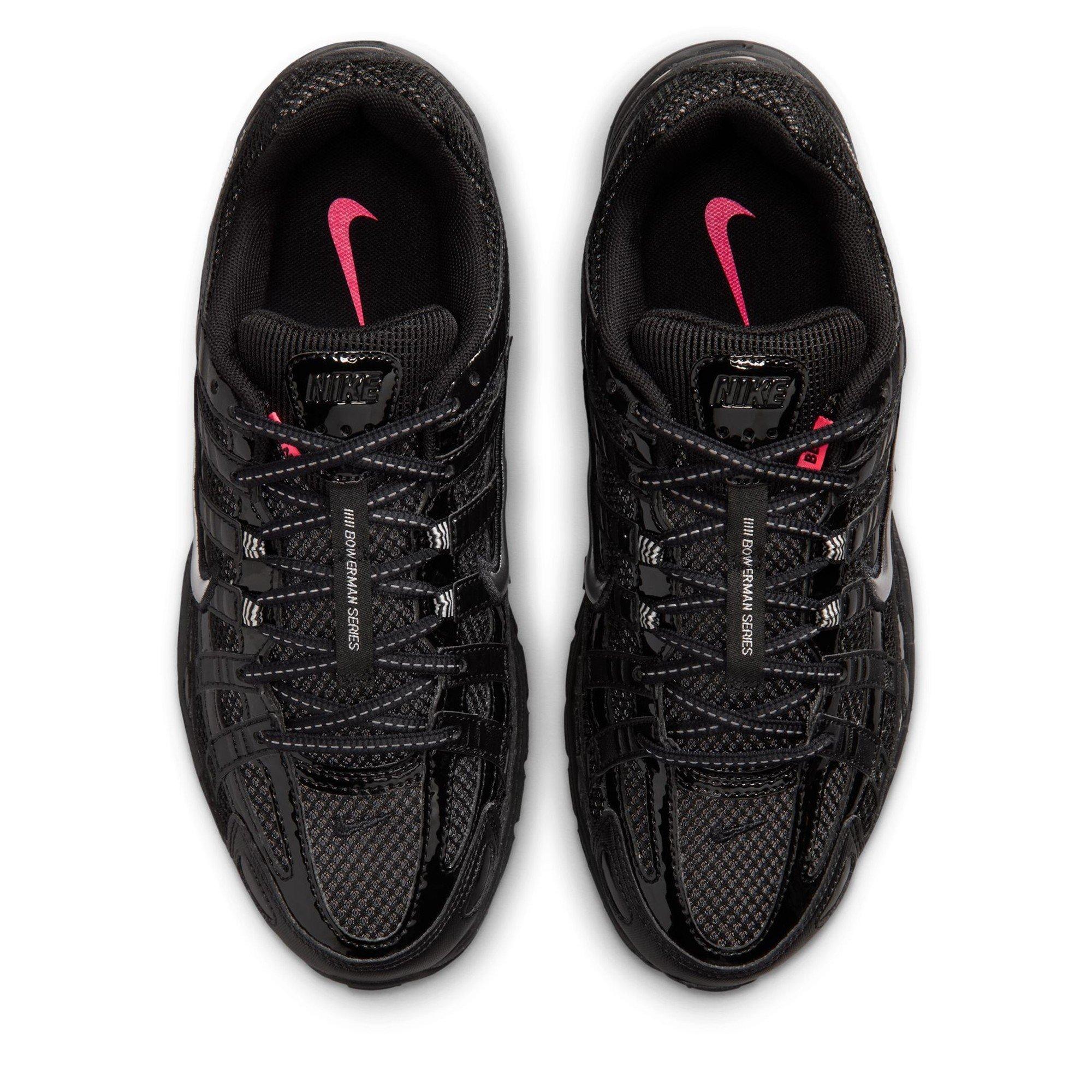 Blk/Met Sil Pnk - Nike - Women's P-6000 Low-Top Trainers - 5