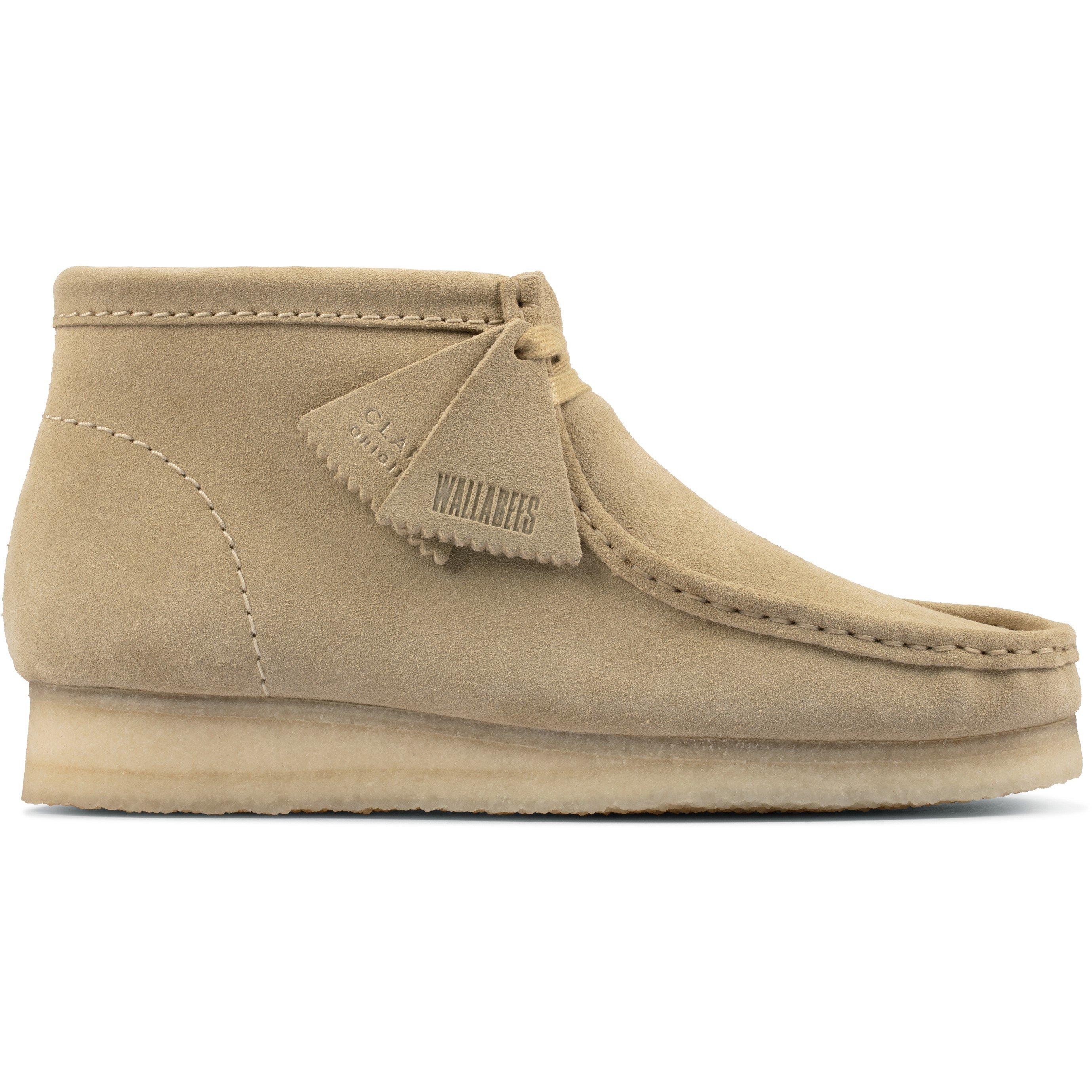 Maple Suede - Clarks Originals - Men's Wallabee Boot Moc Toe Formal Shoes - 1