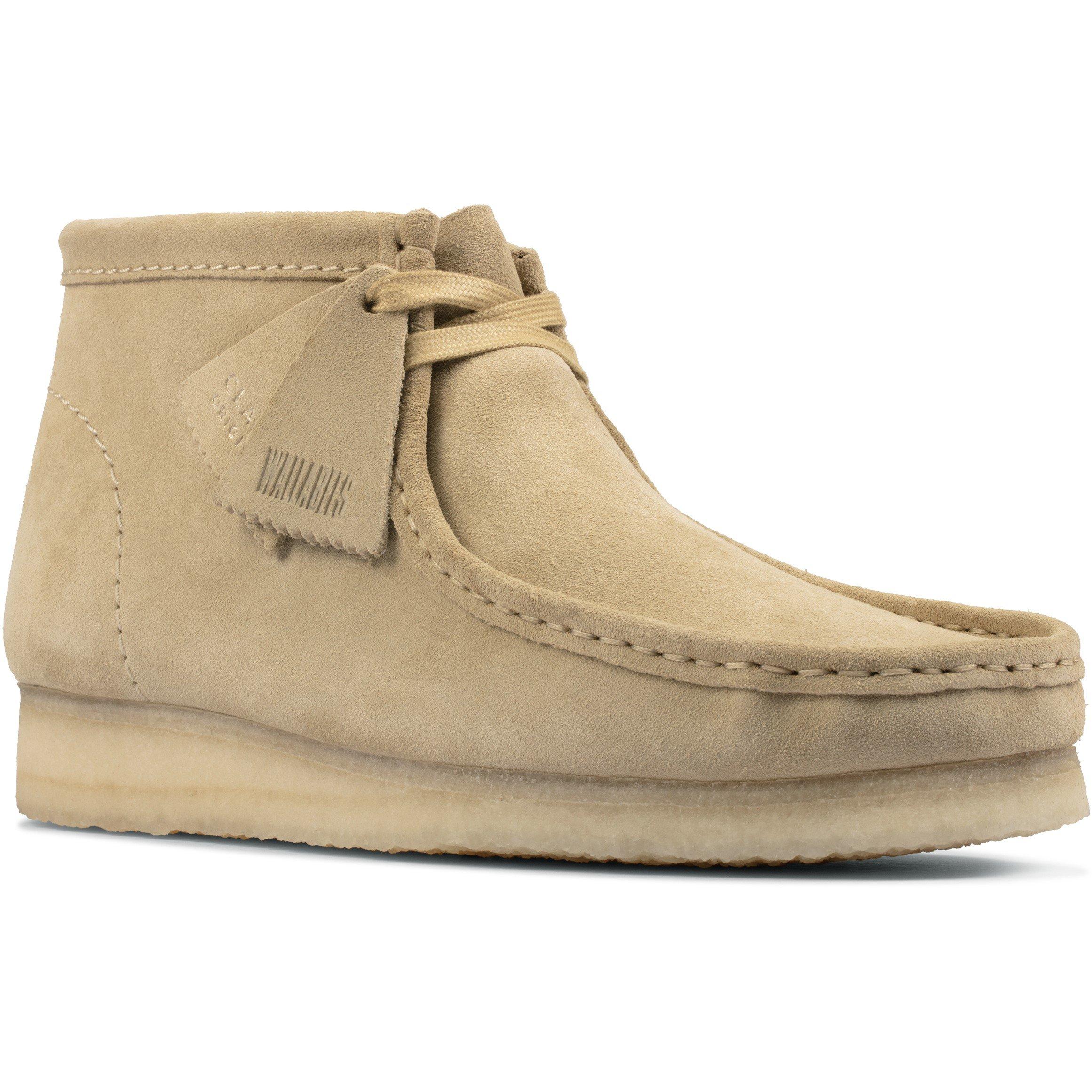 Maple Suede - Clarks Originals - Men's Wallabee Boot Moc Toe Formal Shoes - 2