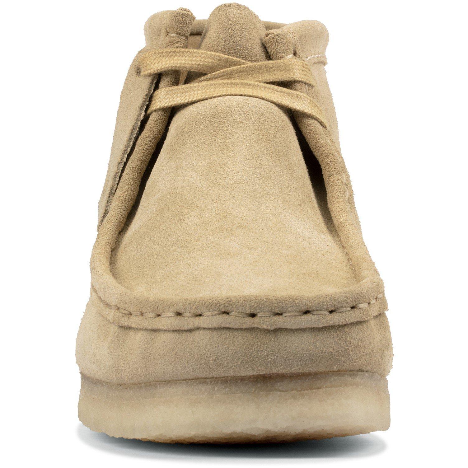 Maple Suede - Clarks Originals - Men's Wallabee Boot Moc Toe Formal Shoes - 3