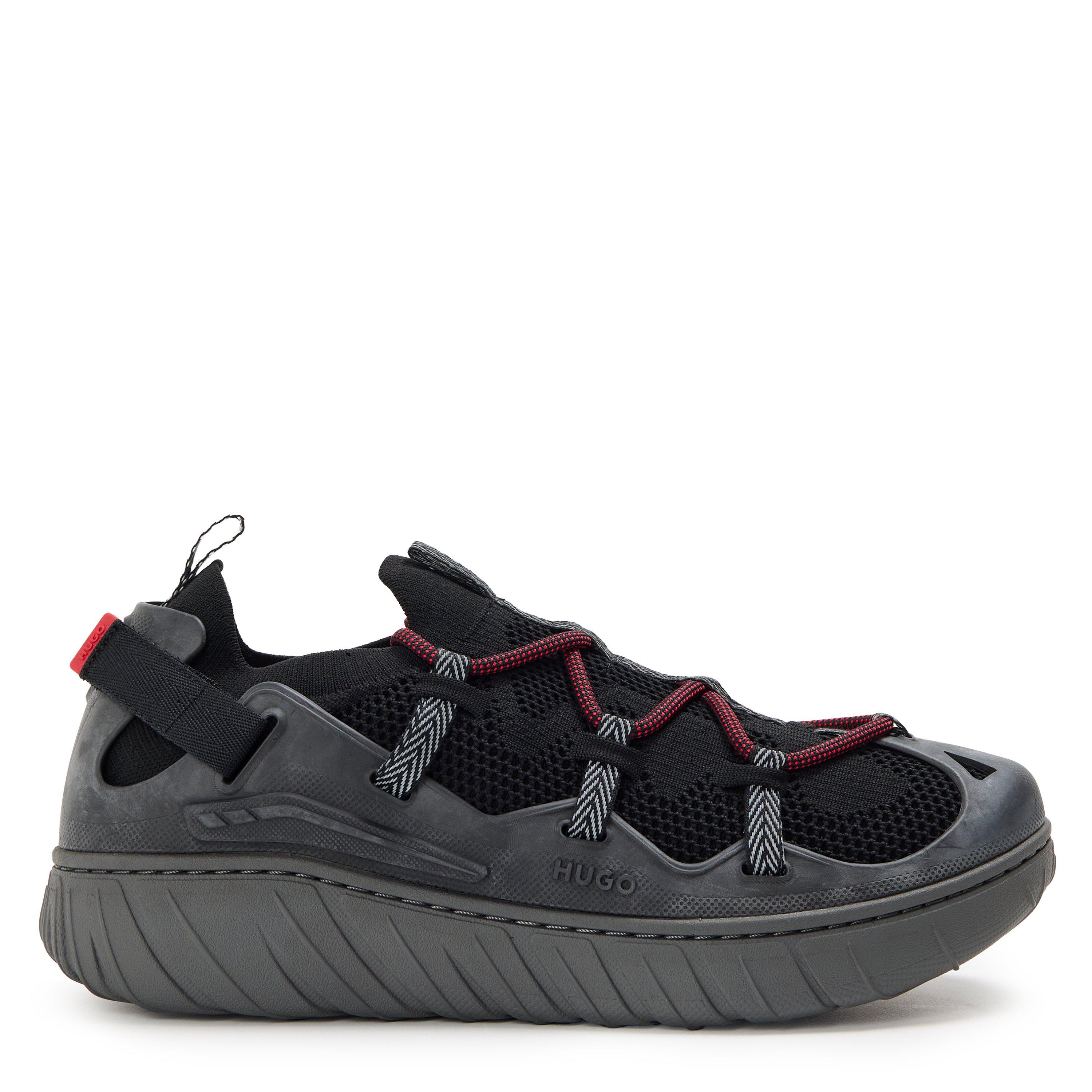 Hugo Men's Reeflyn Slon Kn Casual Low-Top Trainers - Black - 11 (45)