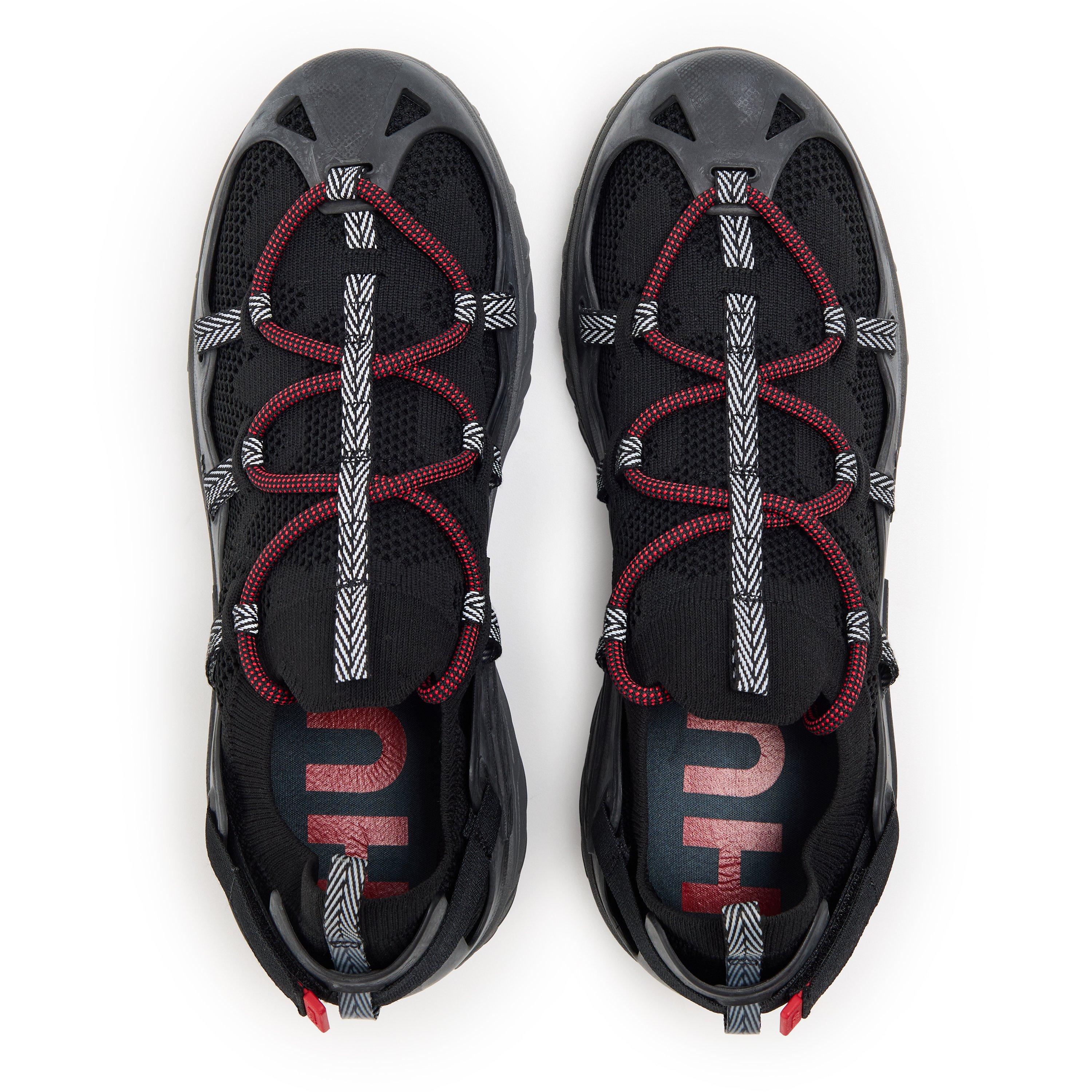 Black - Hugo - Reeflyn Slon Kn 10260554 01 Low-Top Trainers Mens - 4