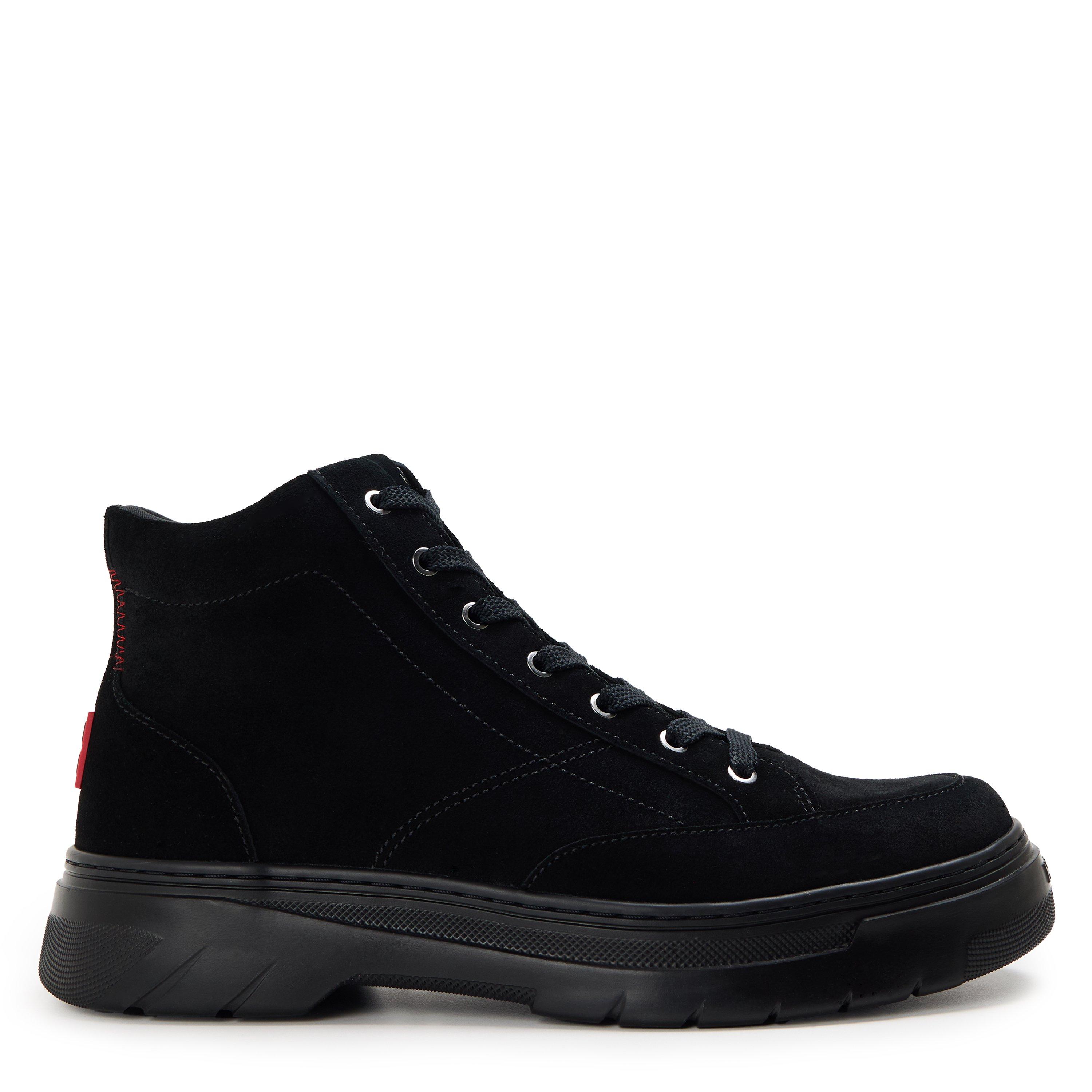 Hugo Men's Urian Derb Casual Low-Top Trainers - Black - 10 (44)