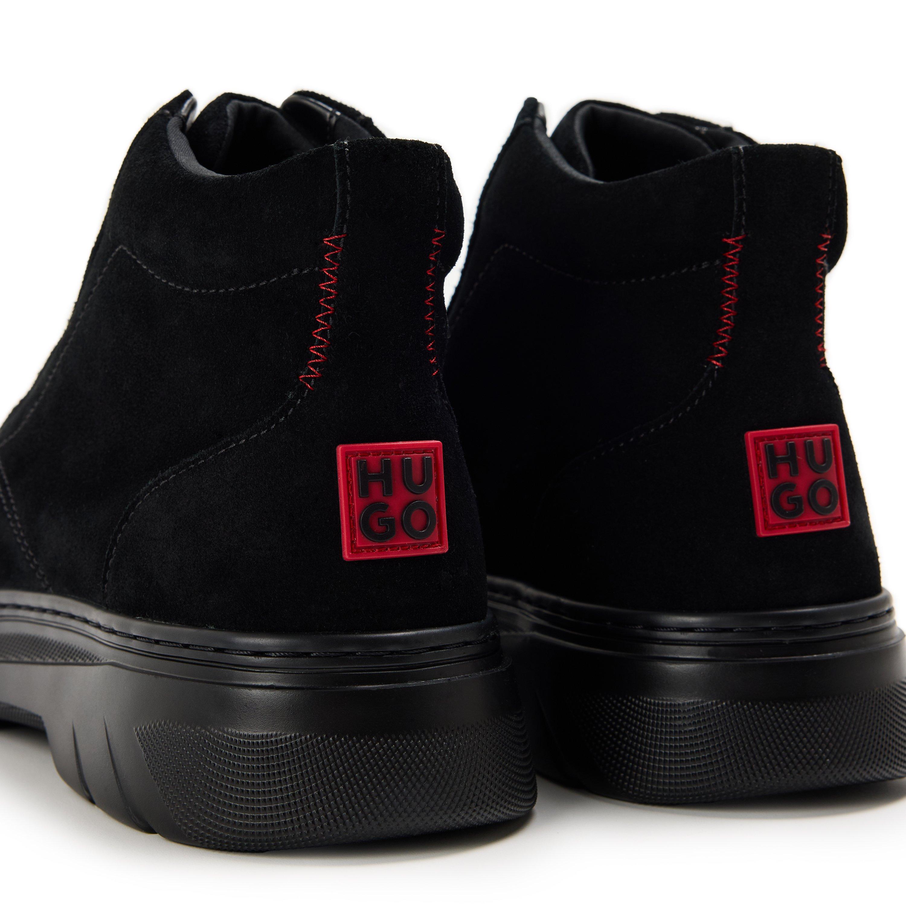 Black - Hugo - Urian Derb Sd 10233135 01 Low-Top Trainers Mens - 3