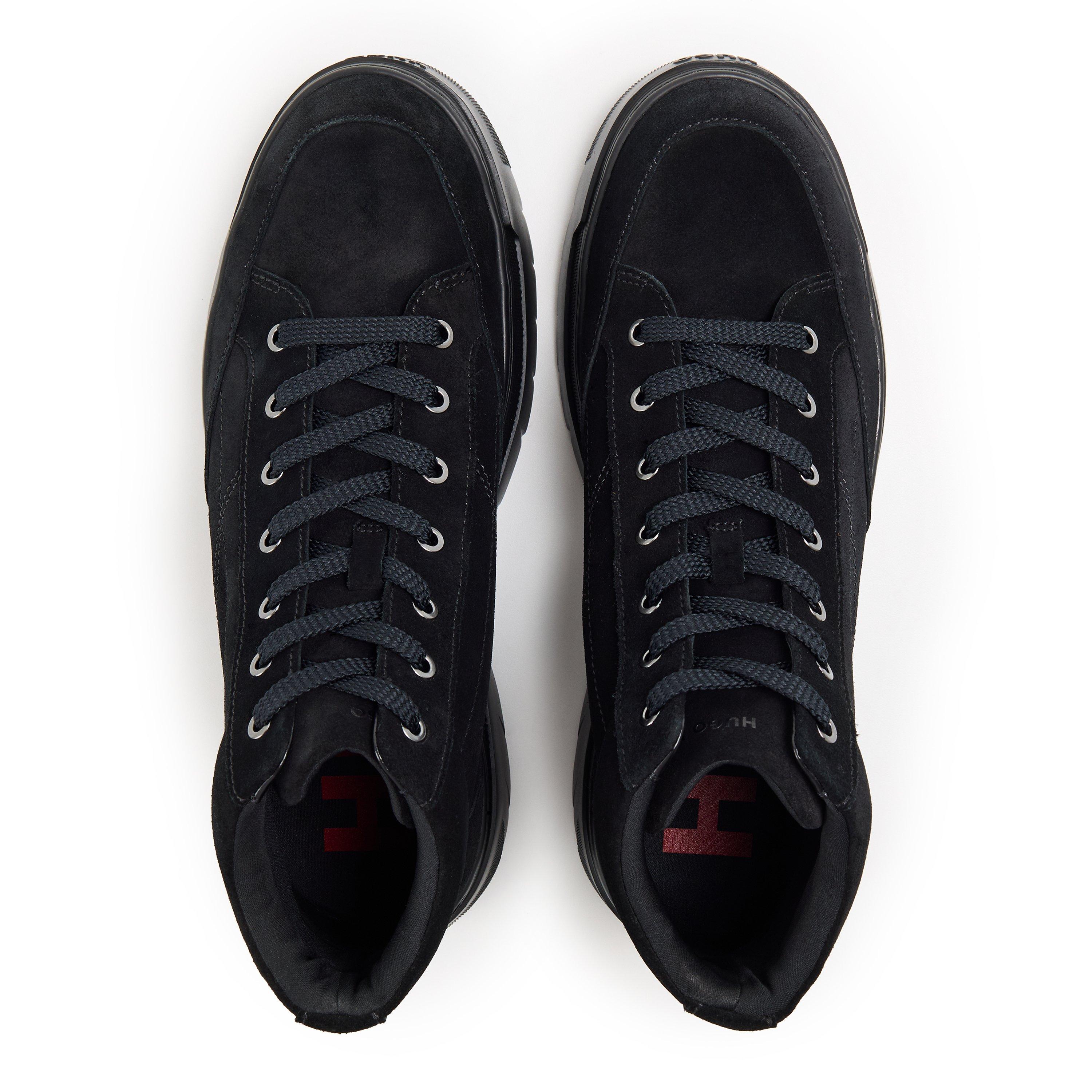 Black - Hugo - Urian Derb Sd 10233135 01 Low-Top Trainers Mens - 4