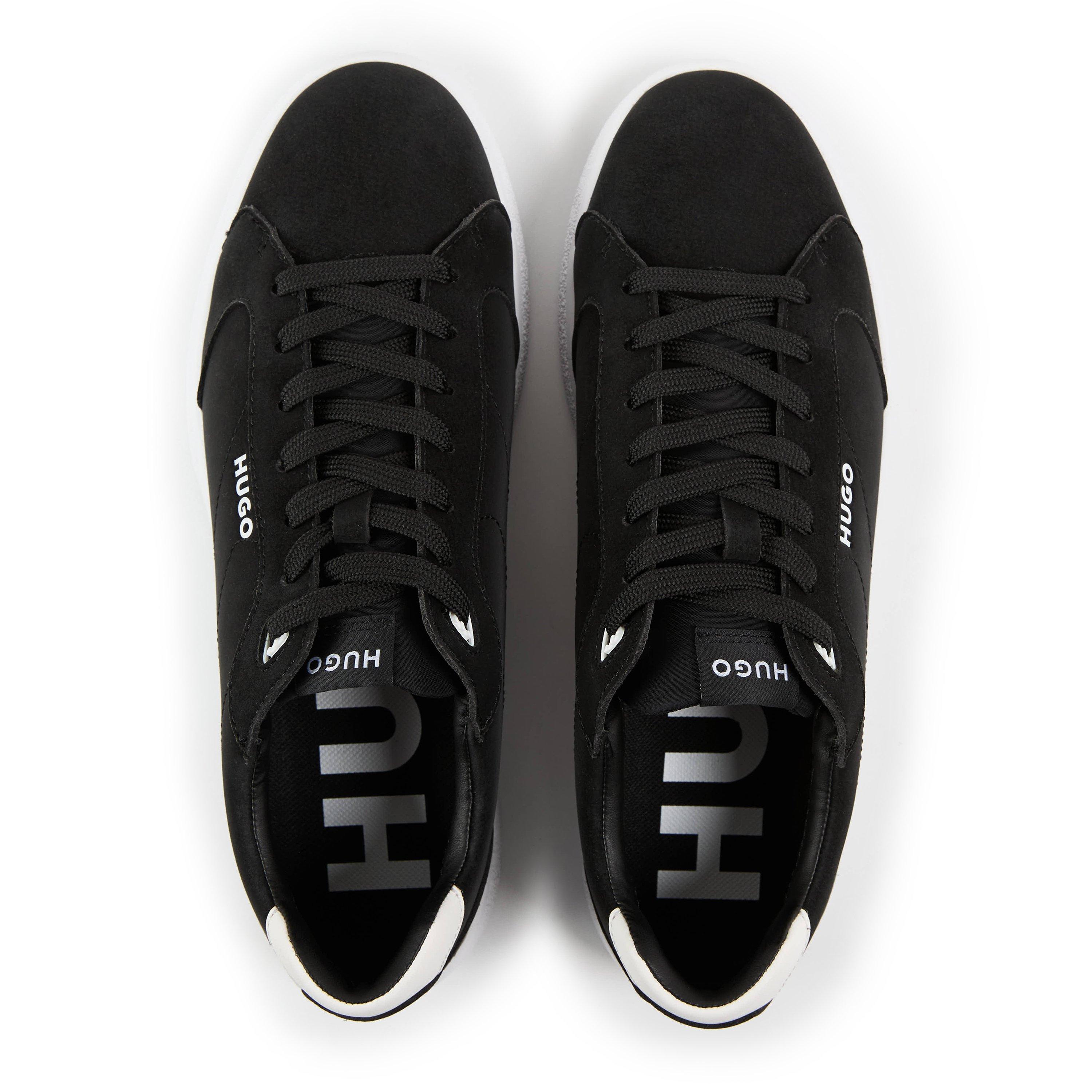 Black - Hugo - Riven Tenn Fknu 10263197 01 Low-Top Trainers Mens - 4