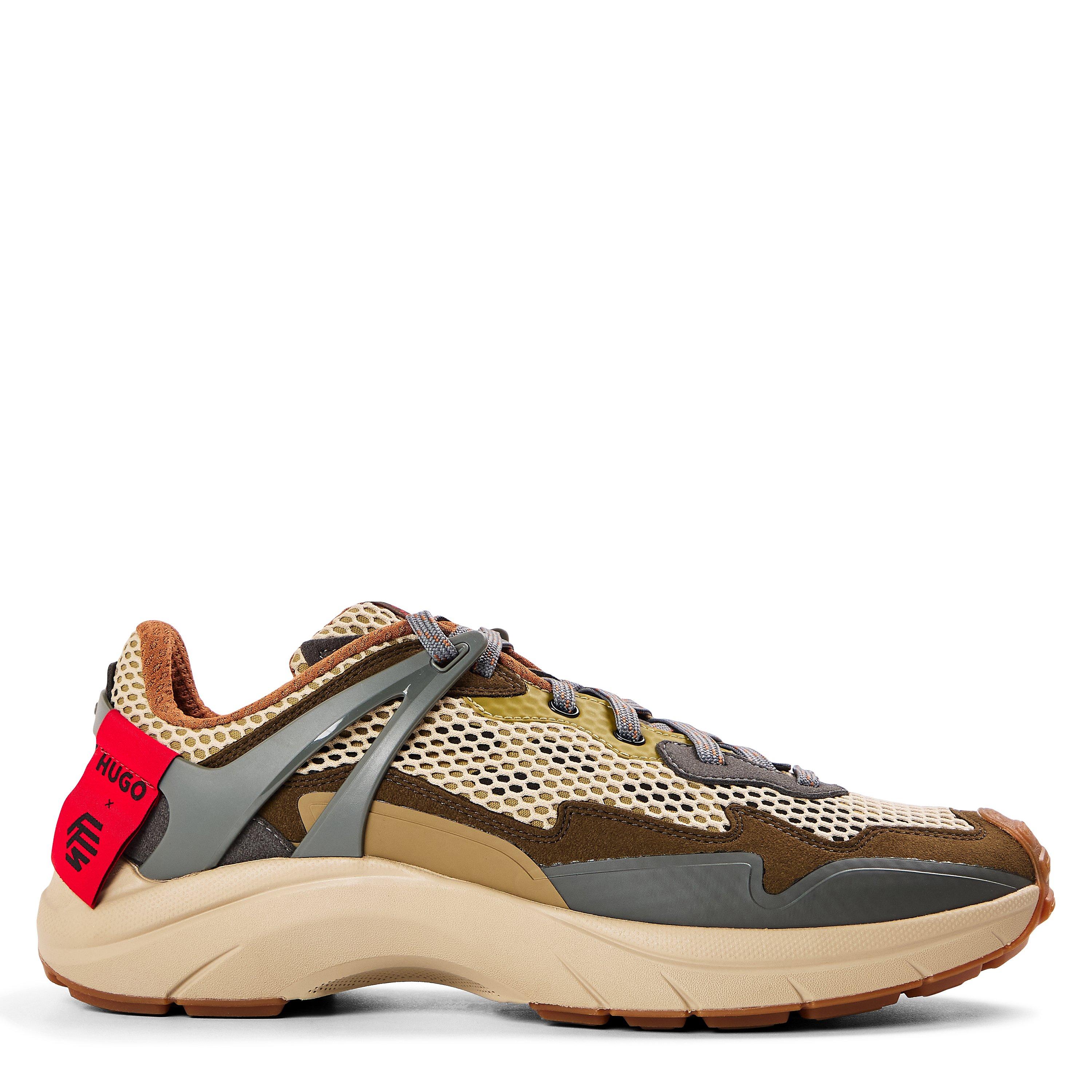 Hugo Men's Casual Low-Top Trainers - Open Beige - 11 (45)