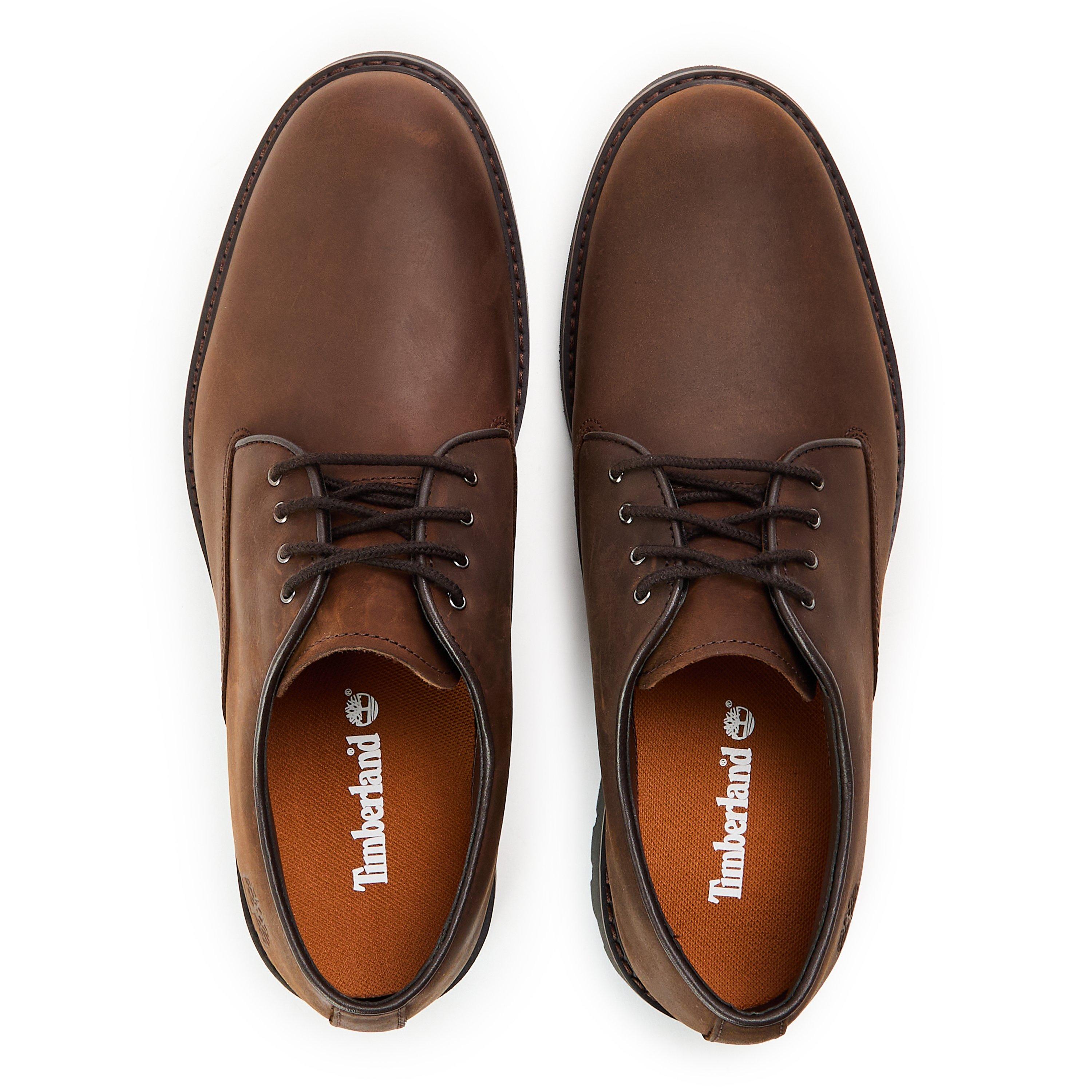Dark Brown - Timberland - Timb WP Derby Shoe Sn99 - 4