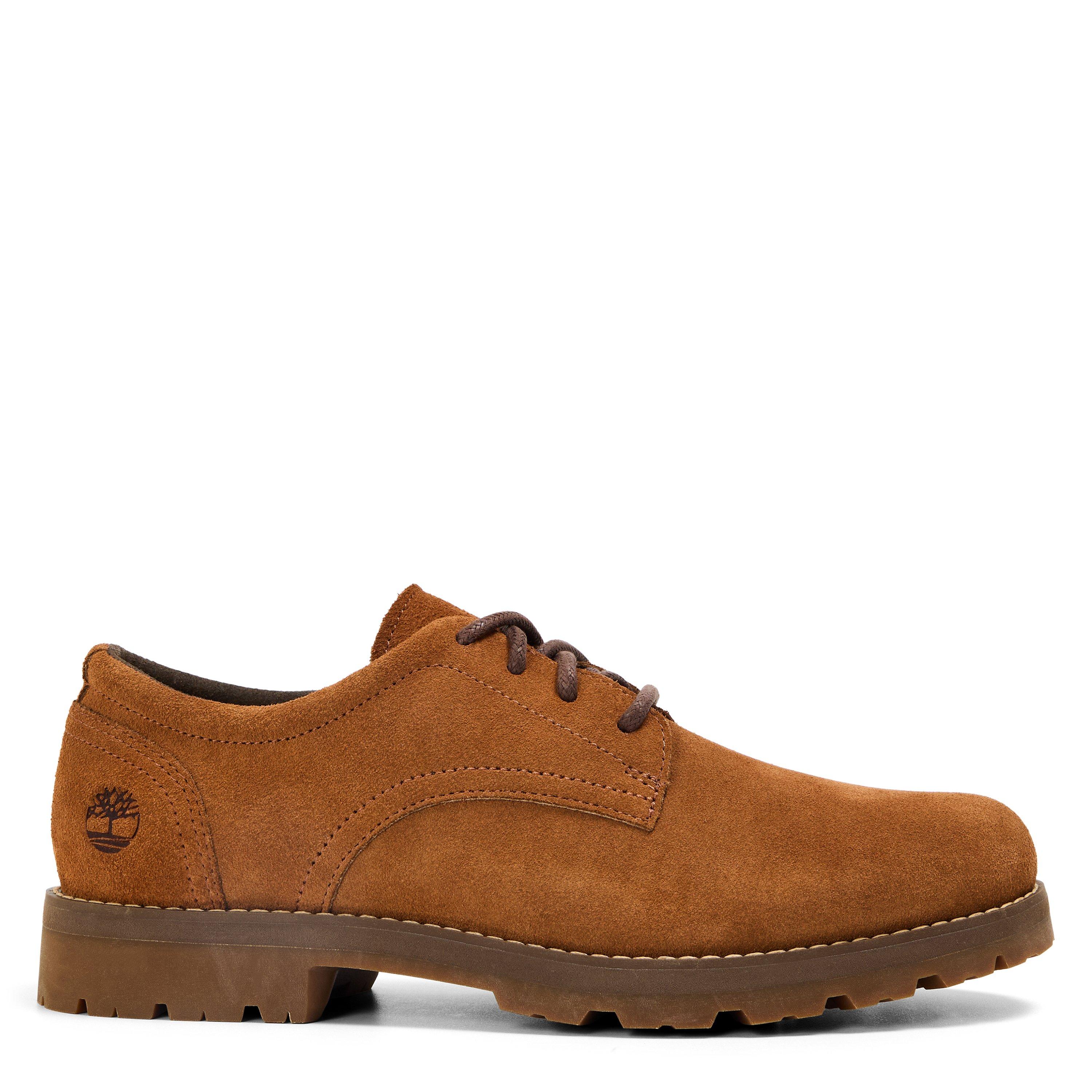 Rust Suede - Timberland - Men's Britton Square Rust Derby Shoes - 1
