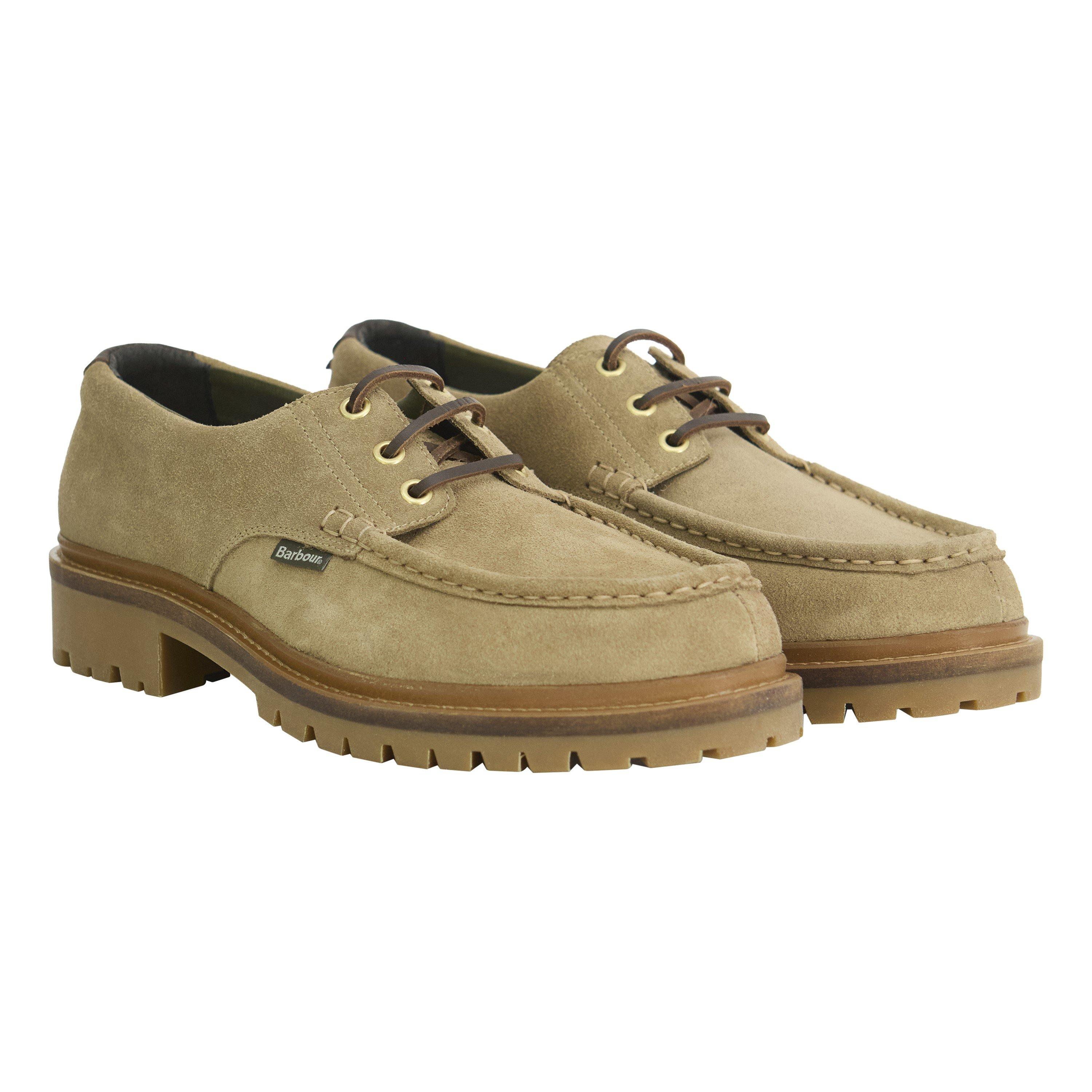 Taupe Suede - Barbour - B.Li Paxton Derby Sn64 - 1
