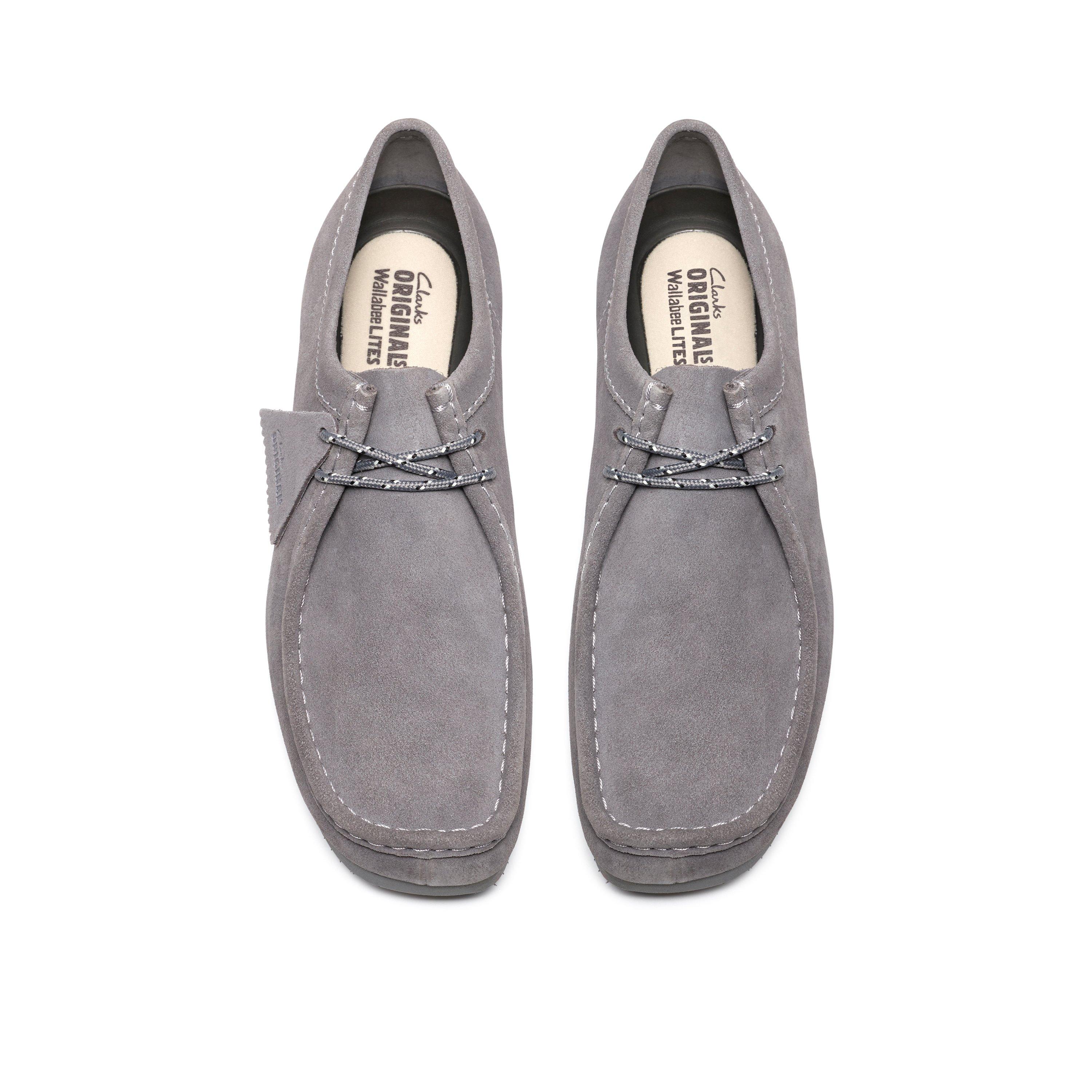 Grey Suede - Clarks Originals - Clarks W/labee Lite Sn64 - 6
