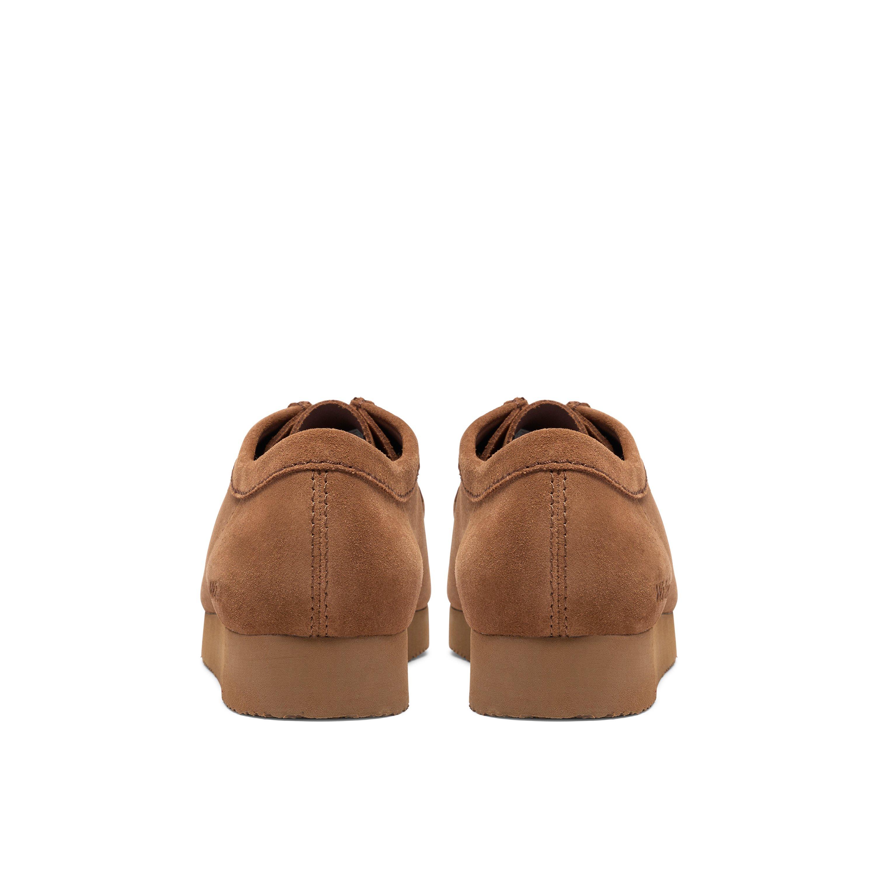 Cola Suede - Clarks Originals - Men's Wallabee Lite Suede Moc-Toe Shoes - 5