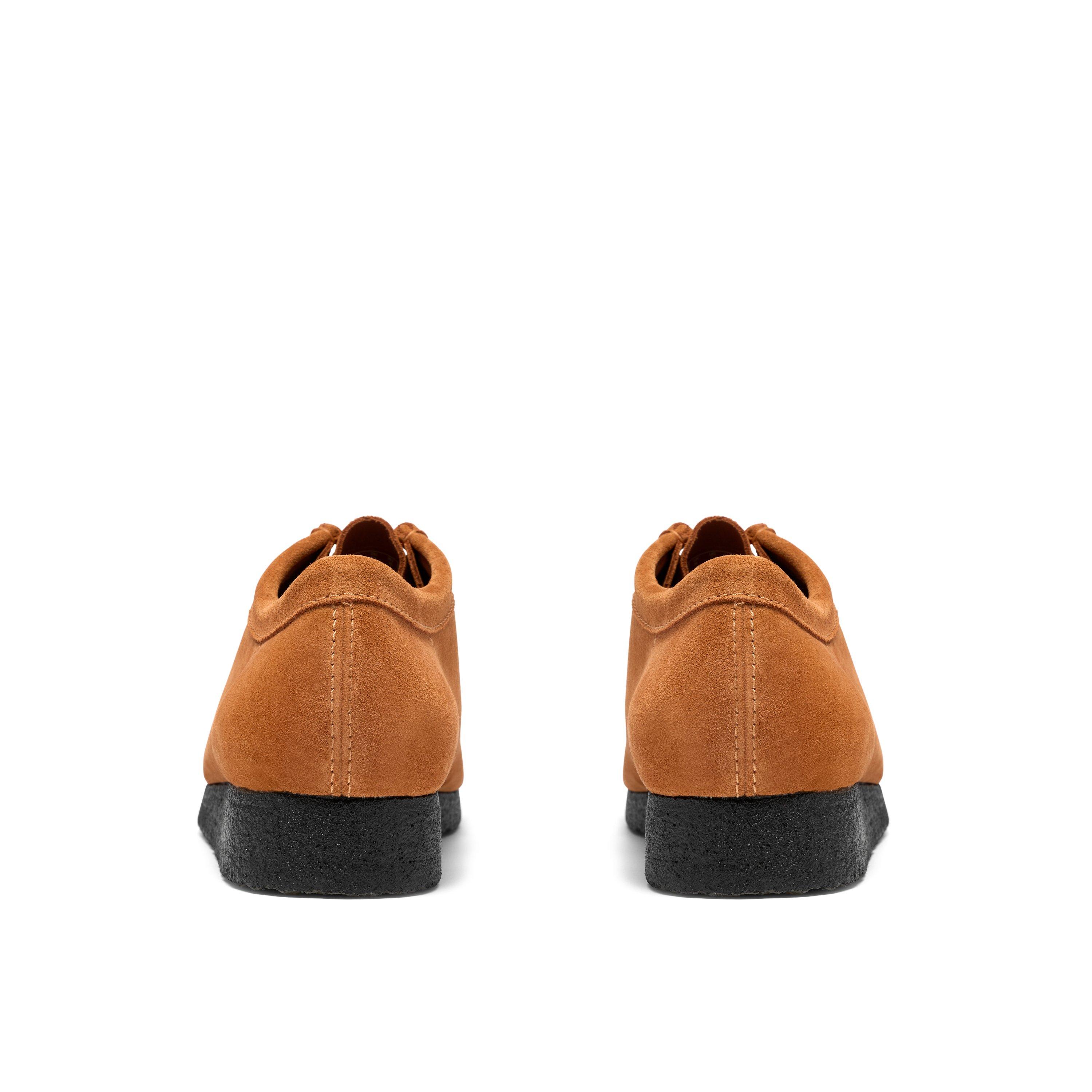 Ginger Suede - Clarks Originals - Men's Wallabee Lo Moc-Toe Shoes - 5