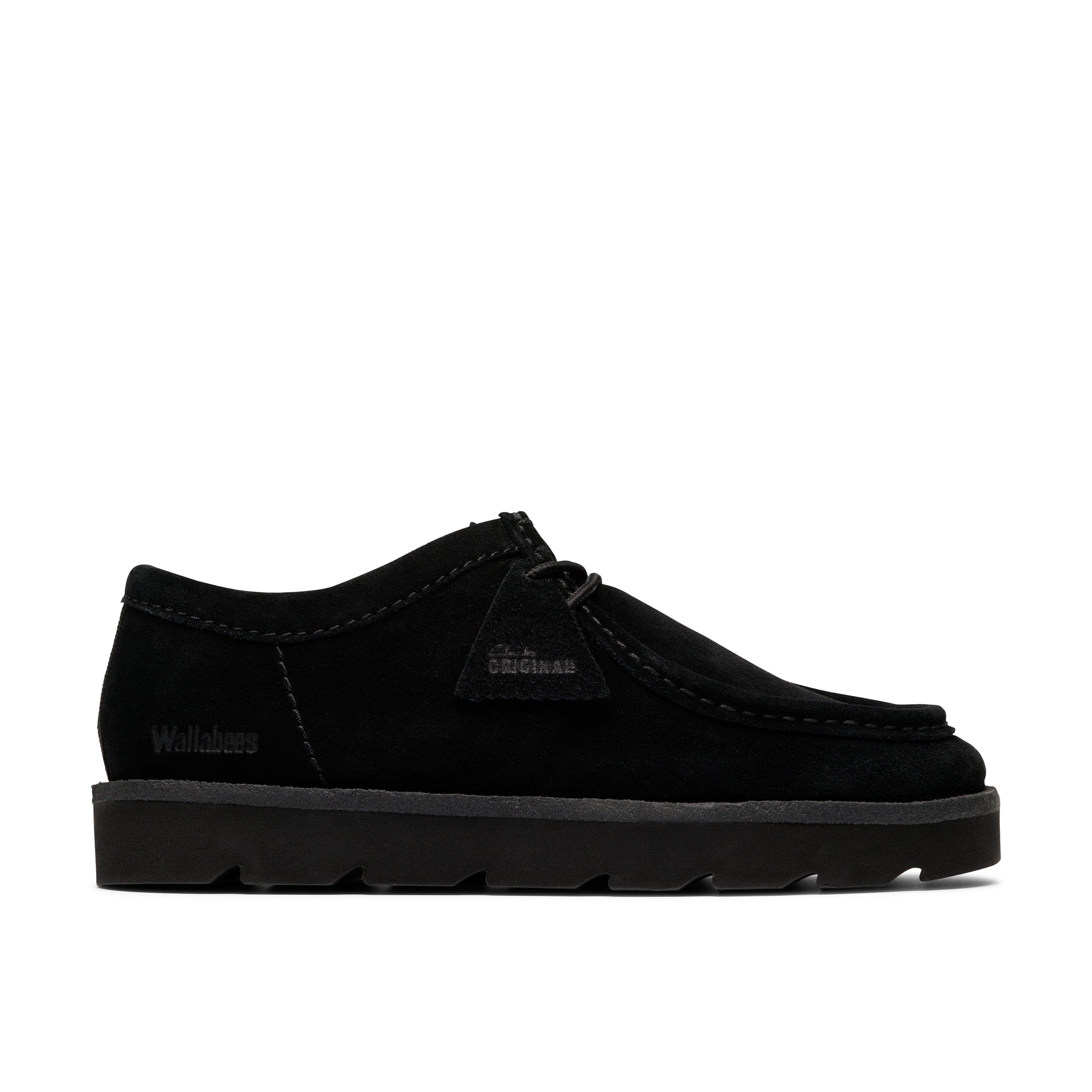Clarks Originals Clarks Meare Walla L Sn64 - Black Suede - Size 10 (45)