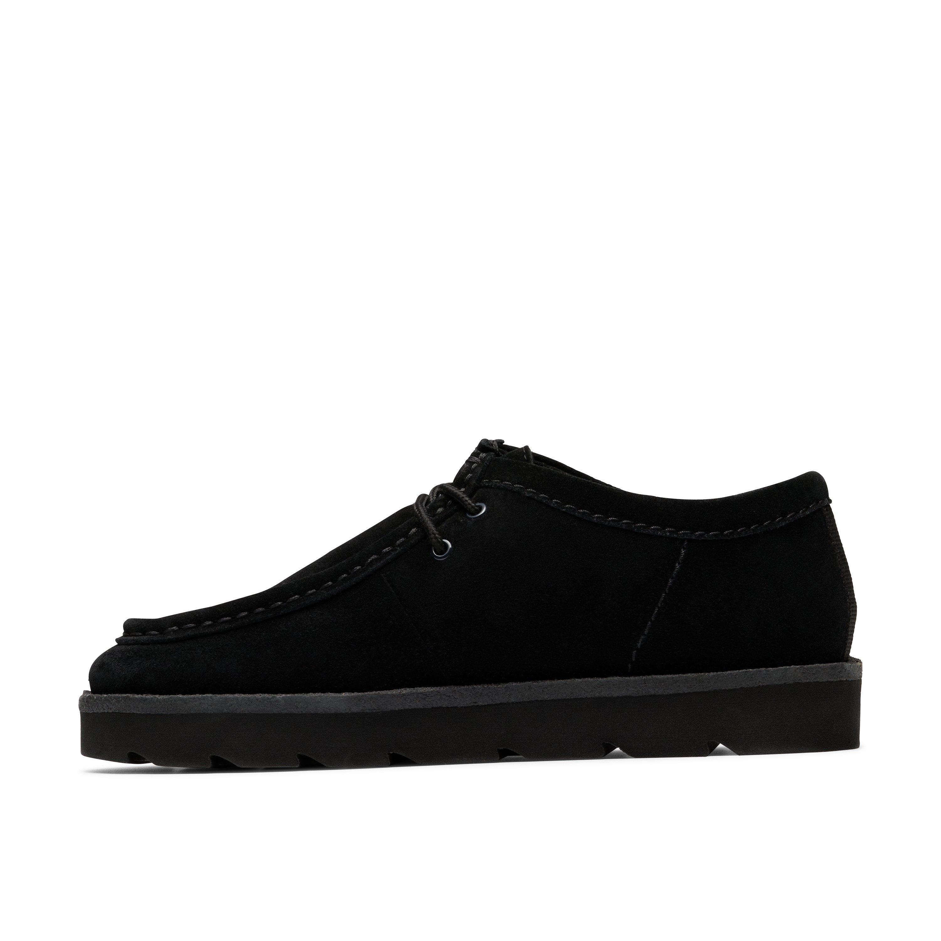 Black Suede - Clarks Originals - Clarks Meare Walla L Sn64 - 2
