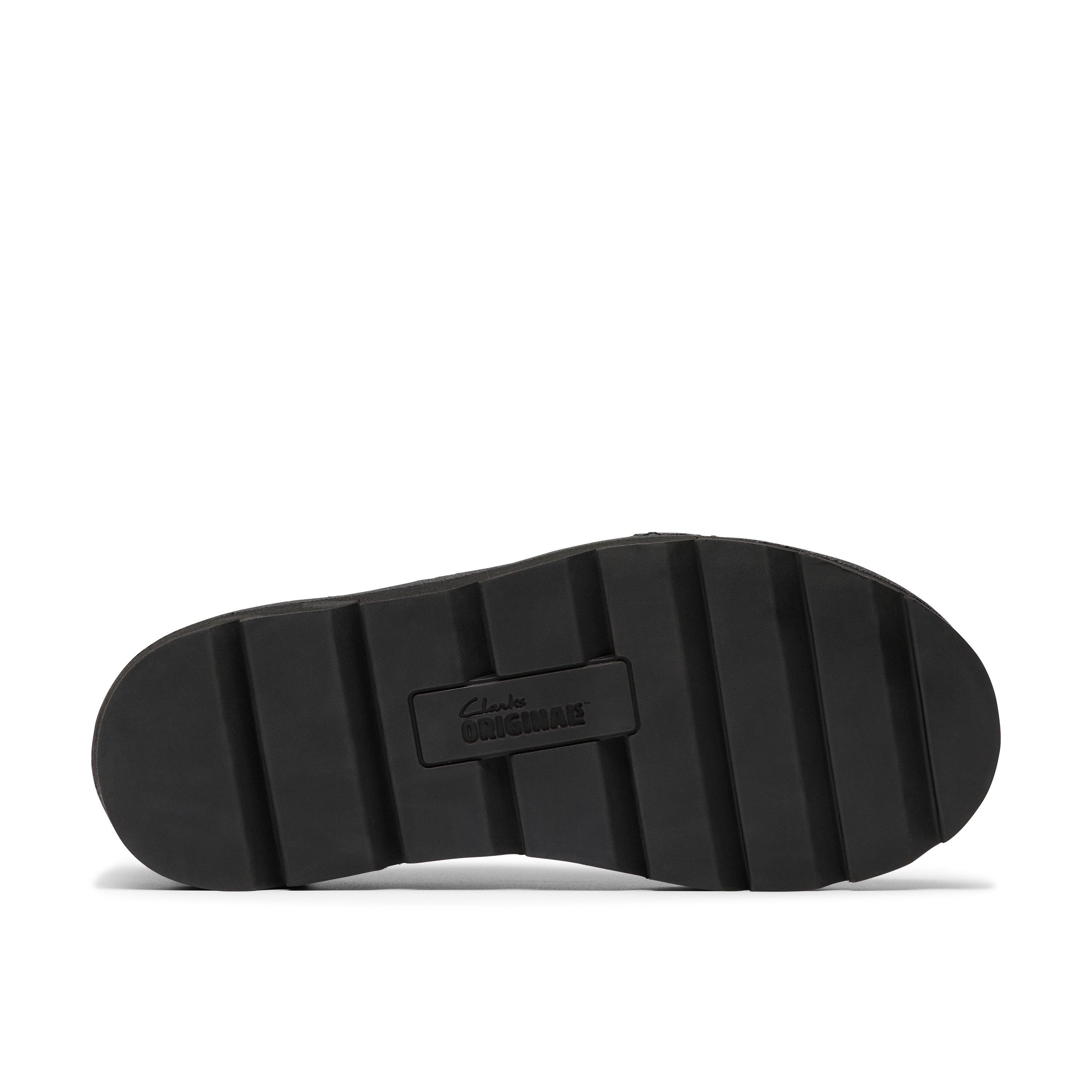 Black Suede - Clarks Originals - Clarks Meare Walla L Sn64 - 3