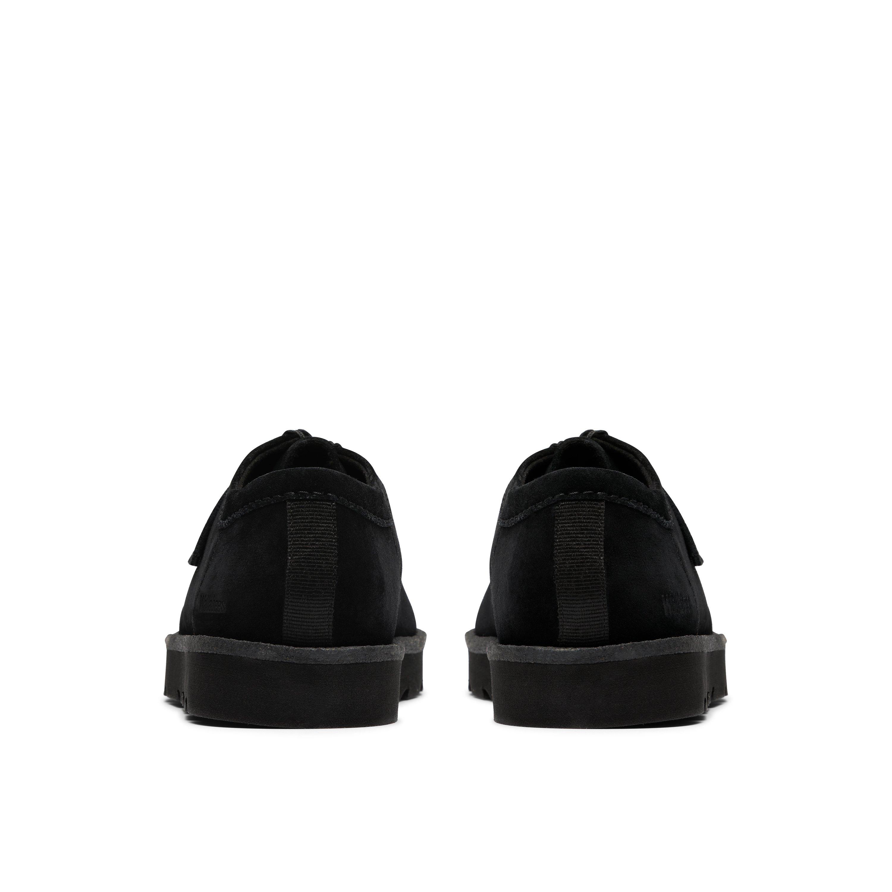 Black Suede - Clarks Originals - Clarks Meare Walla L Sn64 - 5