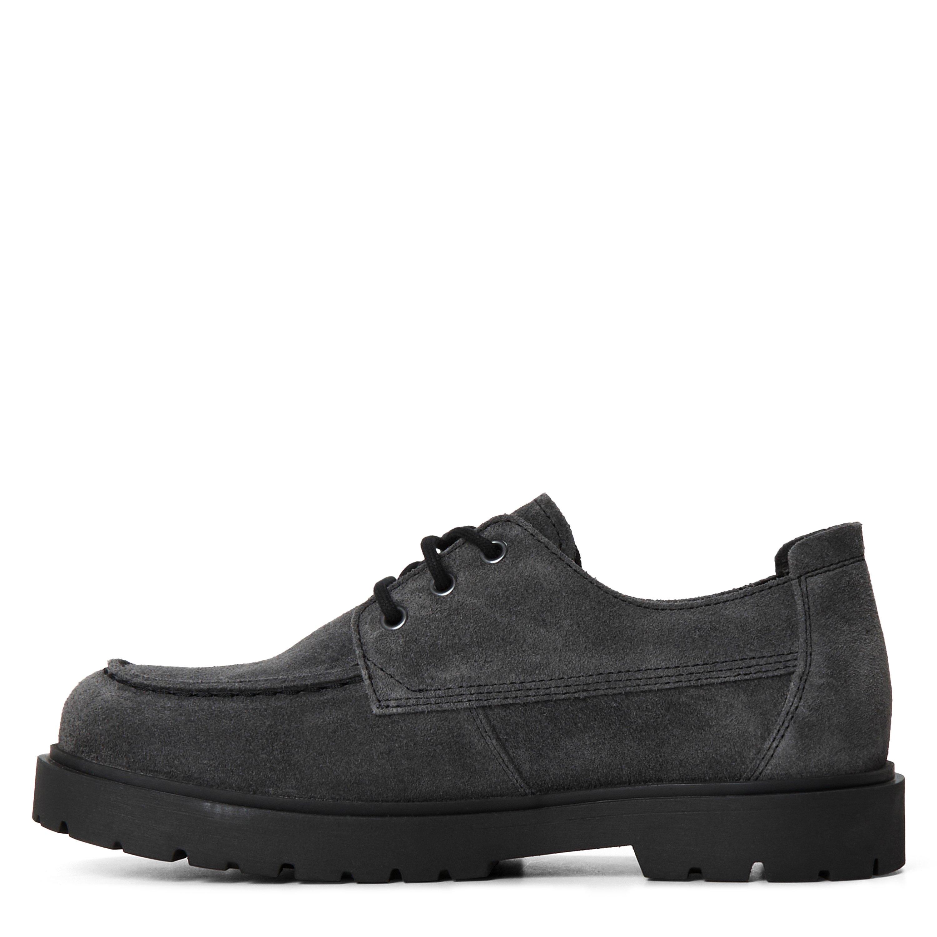 Charcoal - Birkenstock - Men's Highwood Moc Suede Derby Shoes - 2
