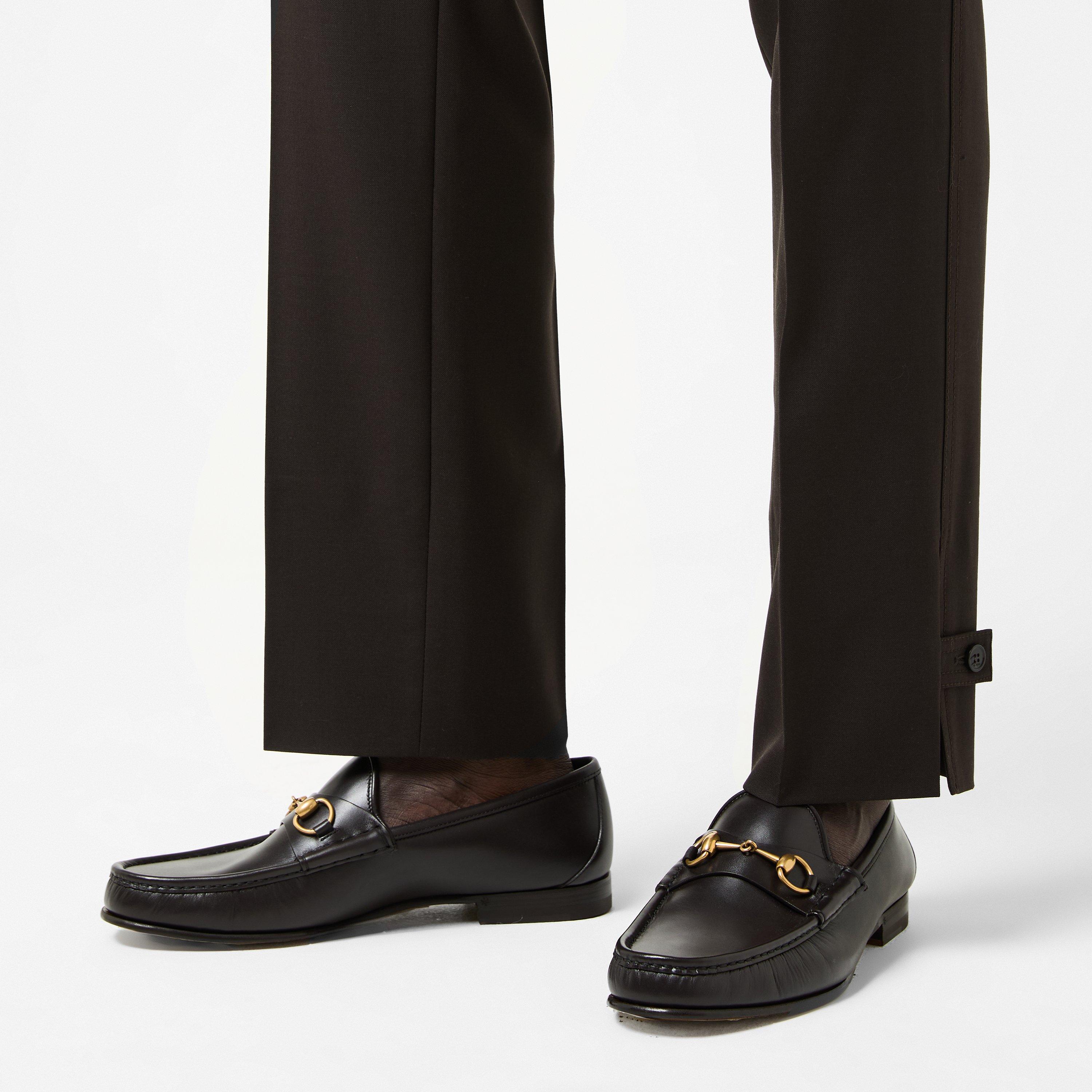 Dark Brown - Gucci - Men's Loafers - 3