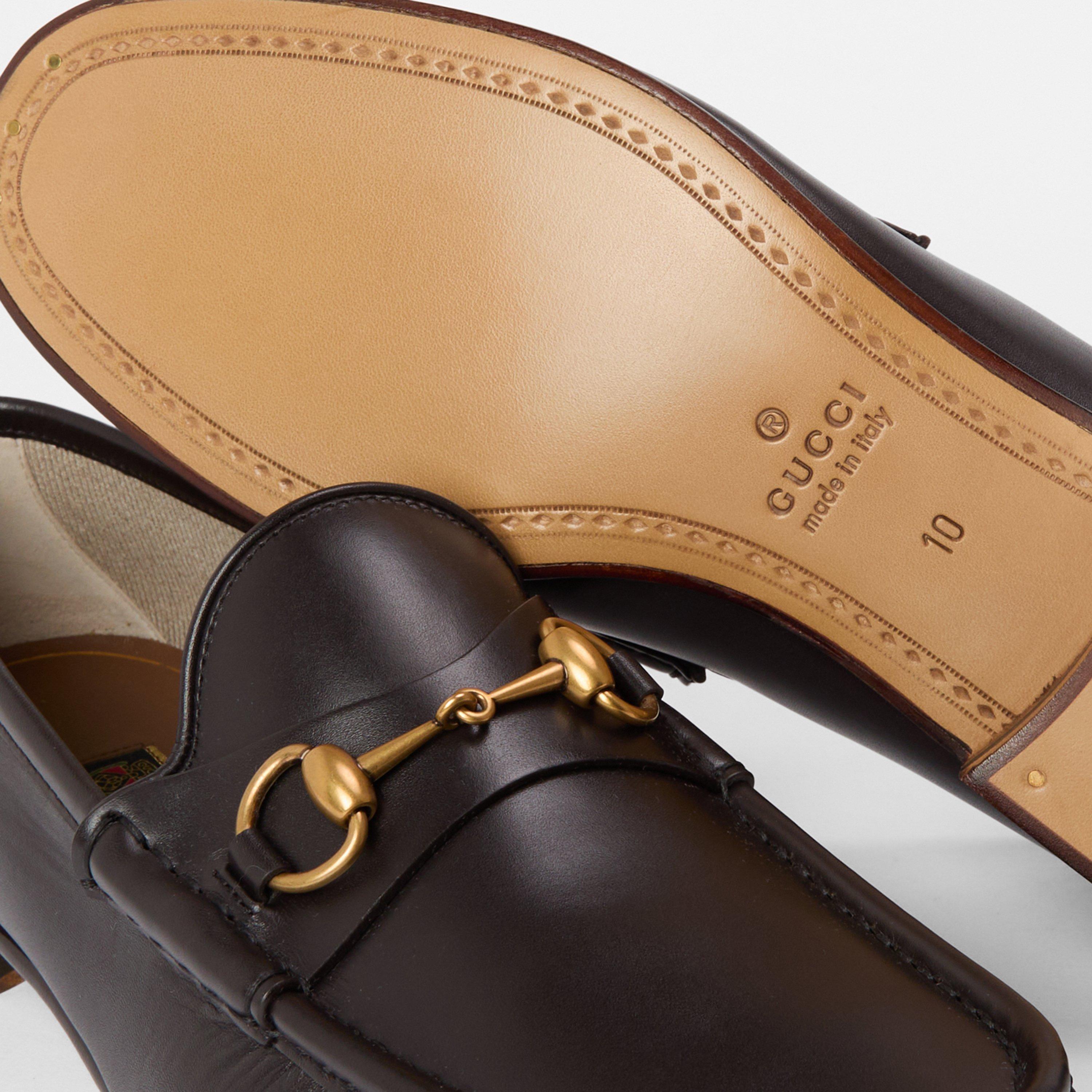 Dark Brown - Gucci - Men's Loafers - 4