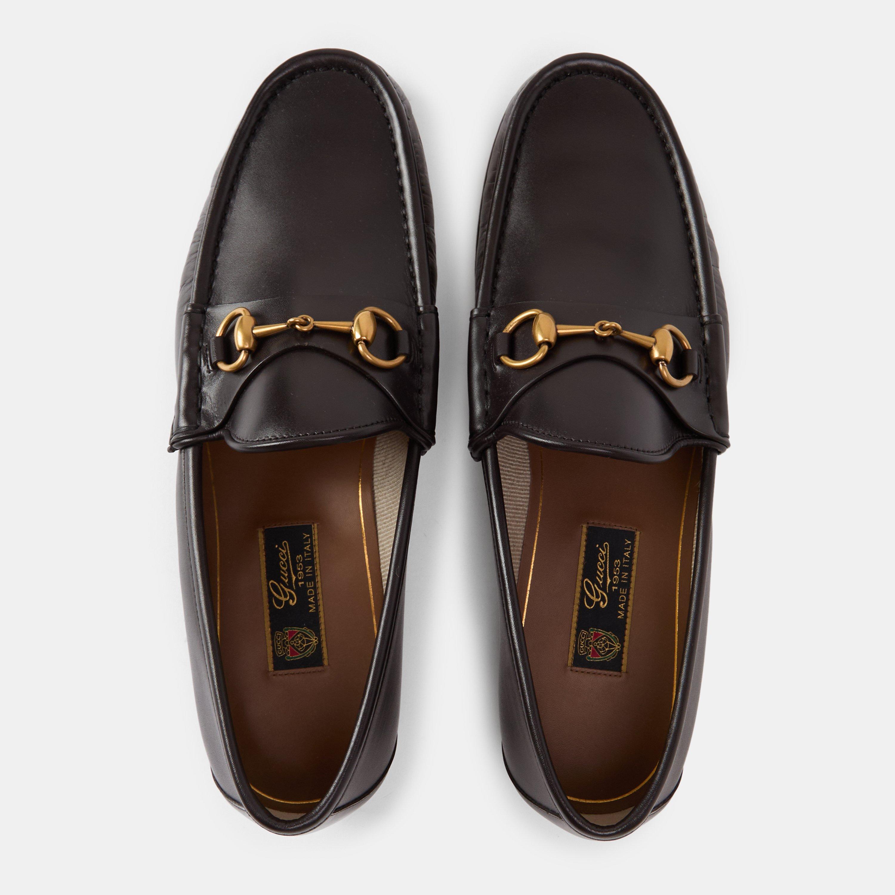 Dark Brown - Gucci - Men's Loafers - 5