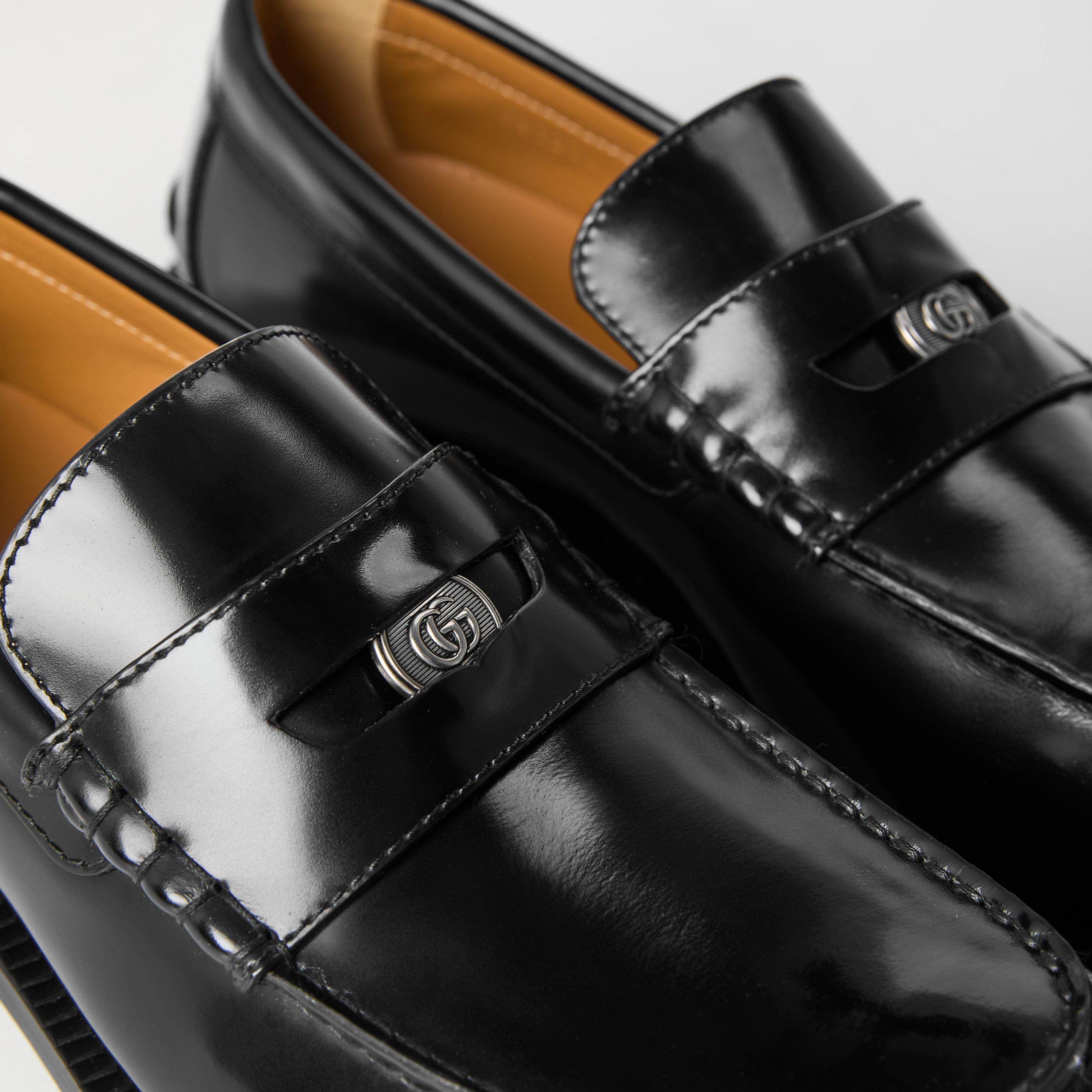Black - Gucci - Men's Protaemin Loafers - 4