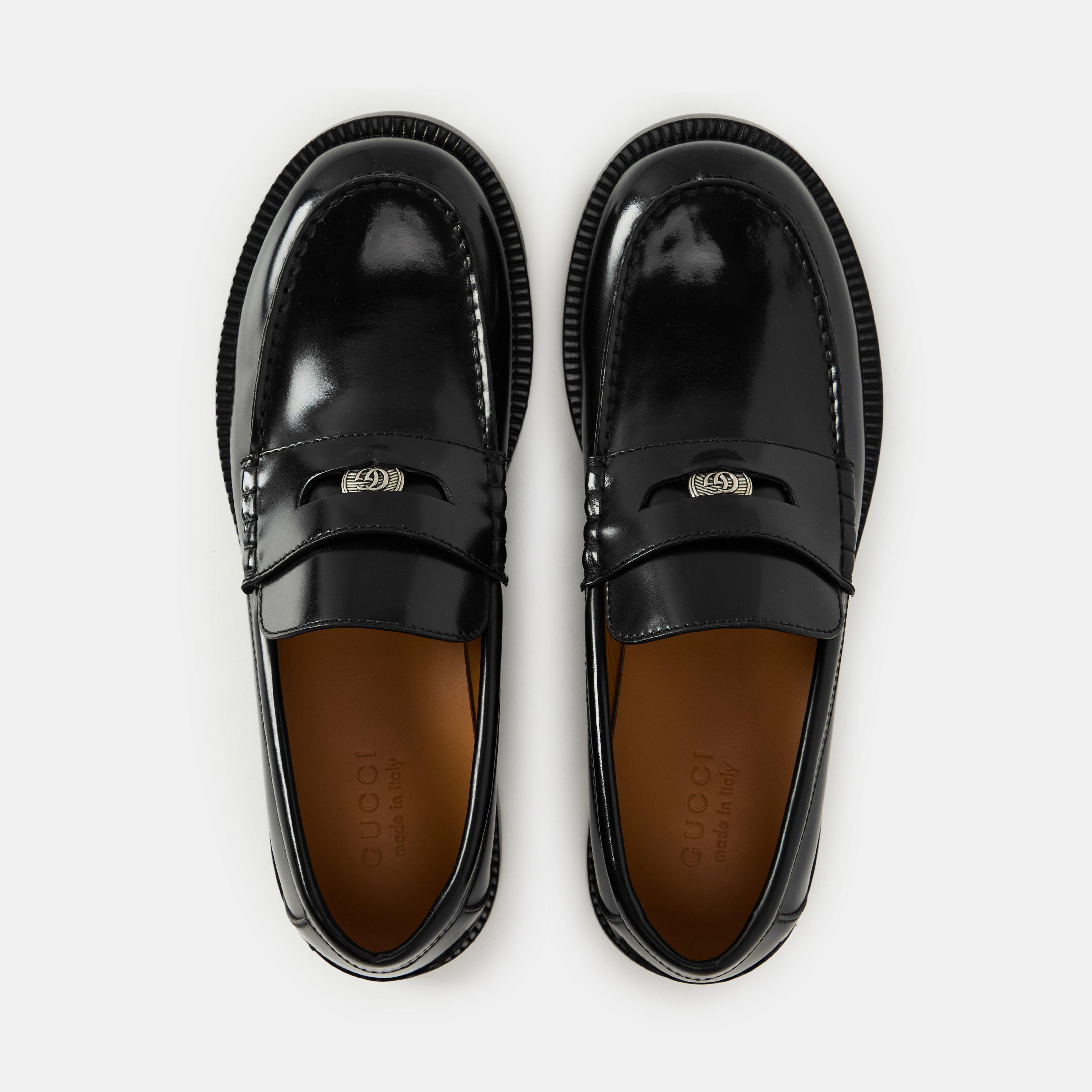 Black - Gucci - Men's Protaemin Loafers - 5