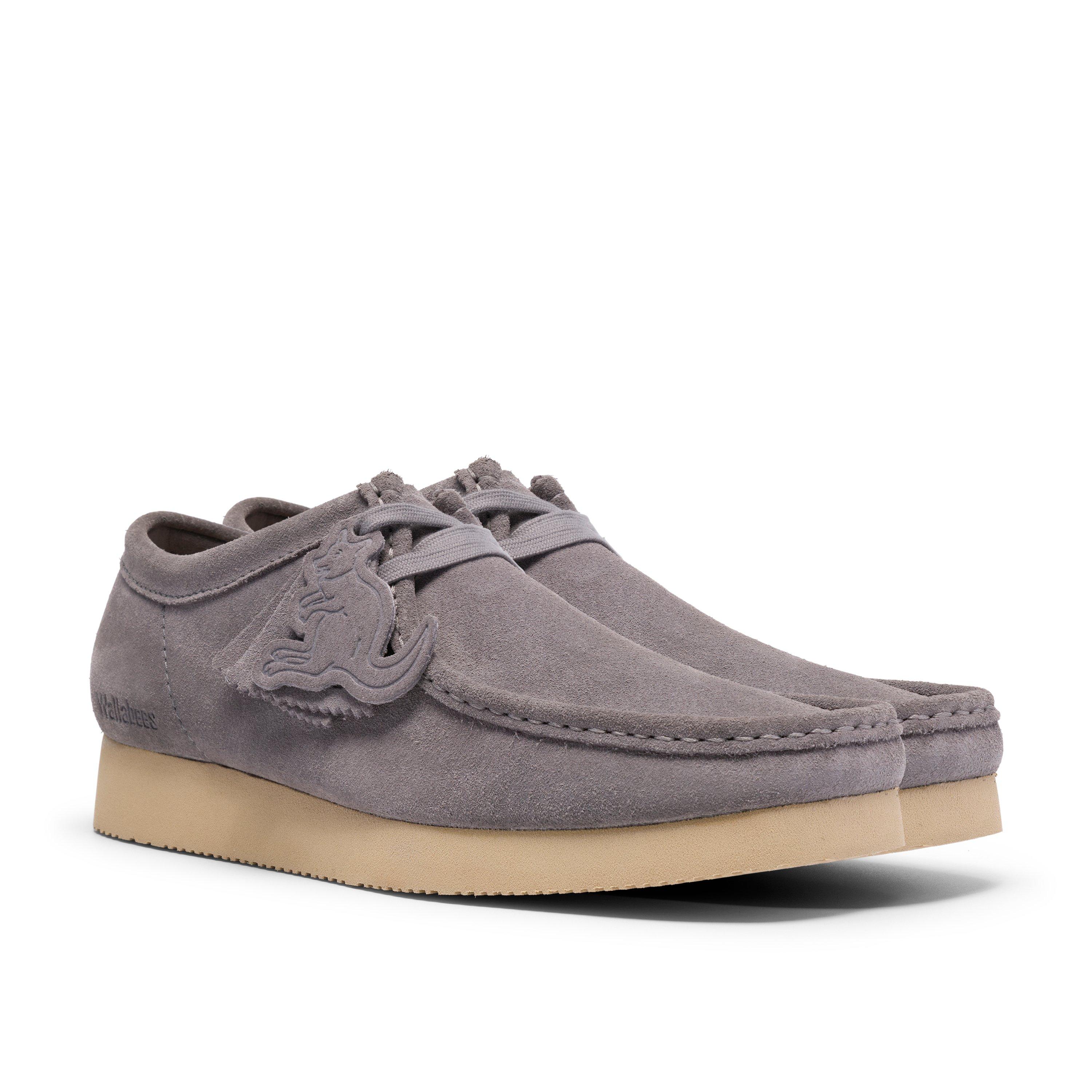 Grey Suede - Clarks Originals - Clarks Wallabee 2604 Sn63 - 4