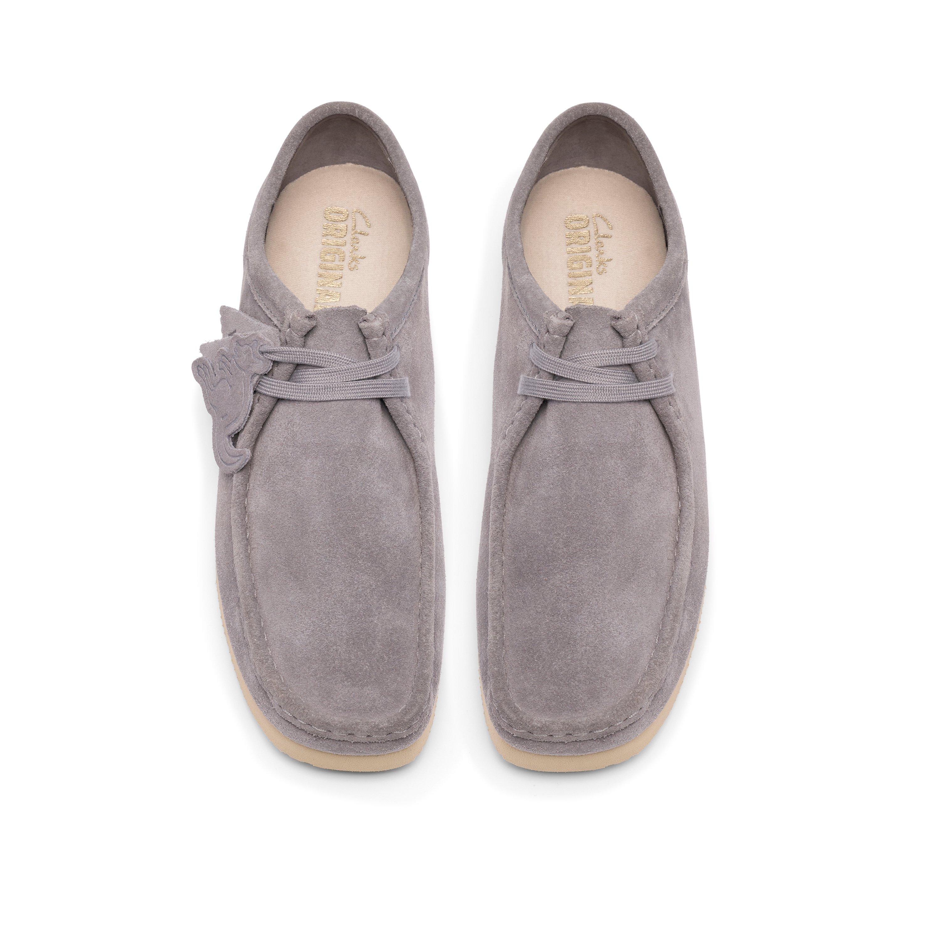 Grey Suede - Clarks Originals - Clarks Wallabee 2604 Sn63 - 6