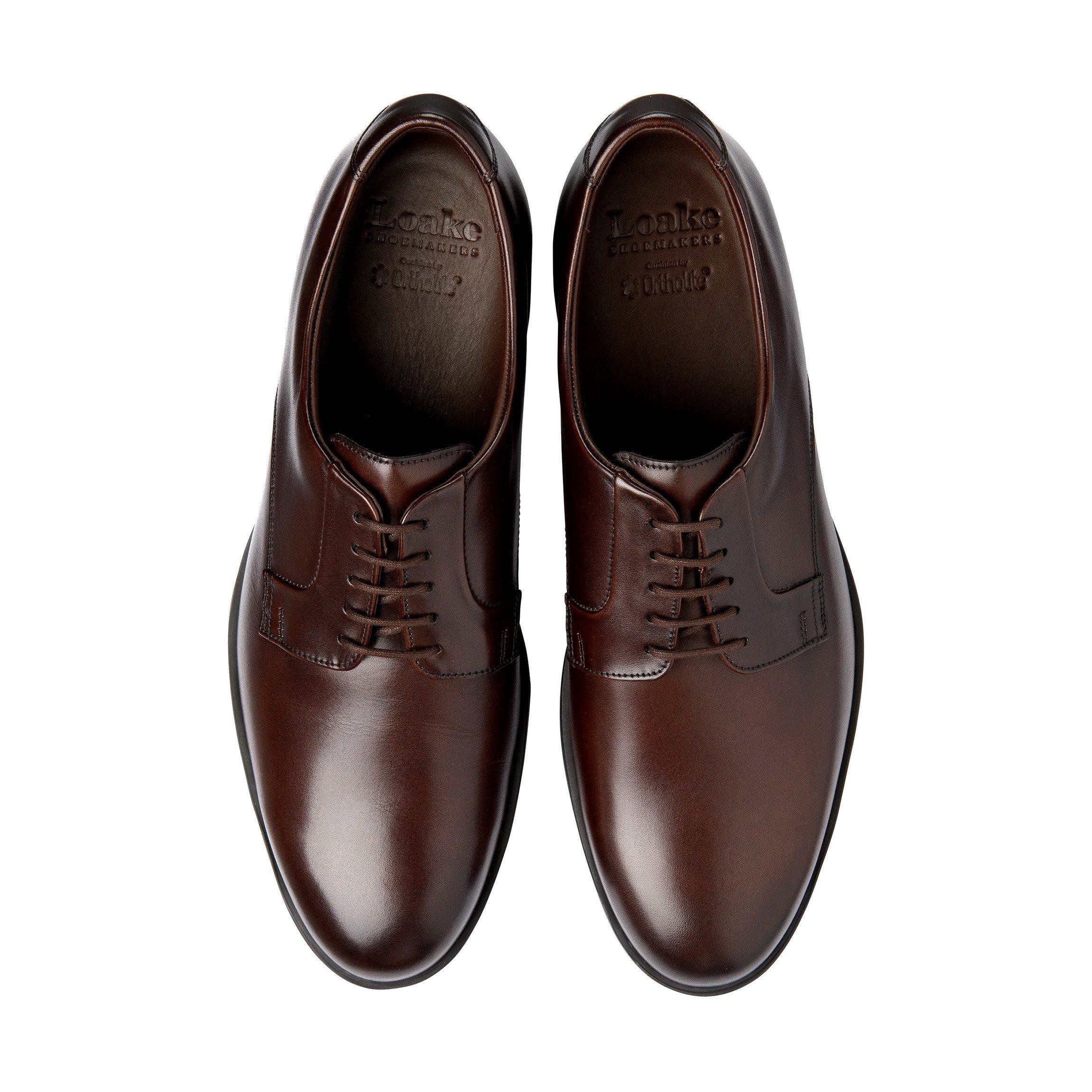 Dk Brown - Loake - Men's Irwin Derby Shoes - 3